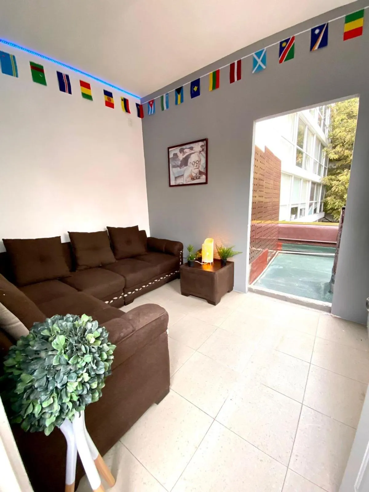 Living room in ROOMIES HOSTEL Parque México