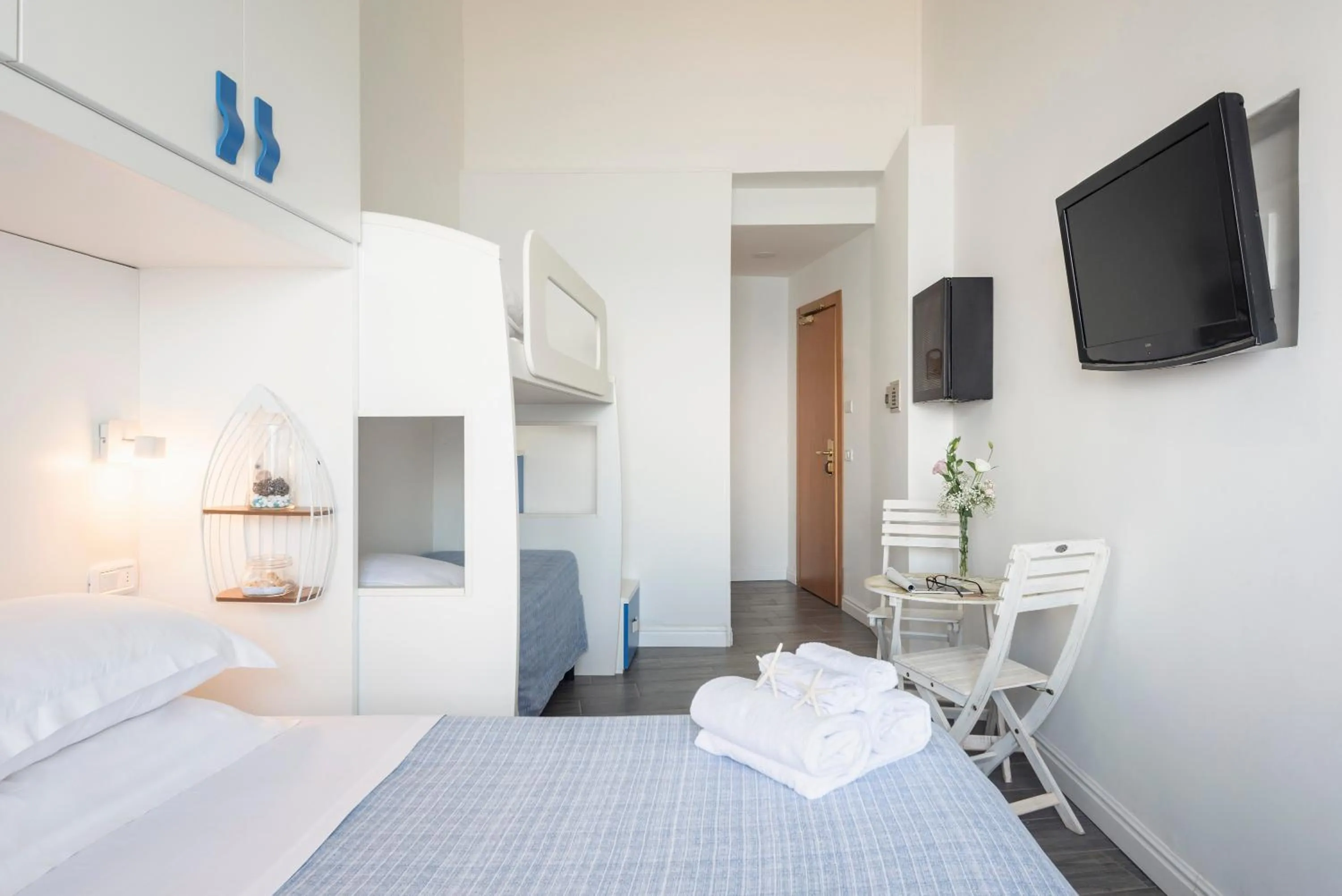 Bed in Hotel La Caletta