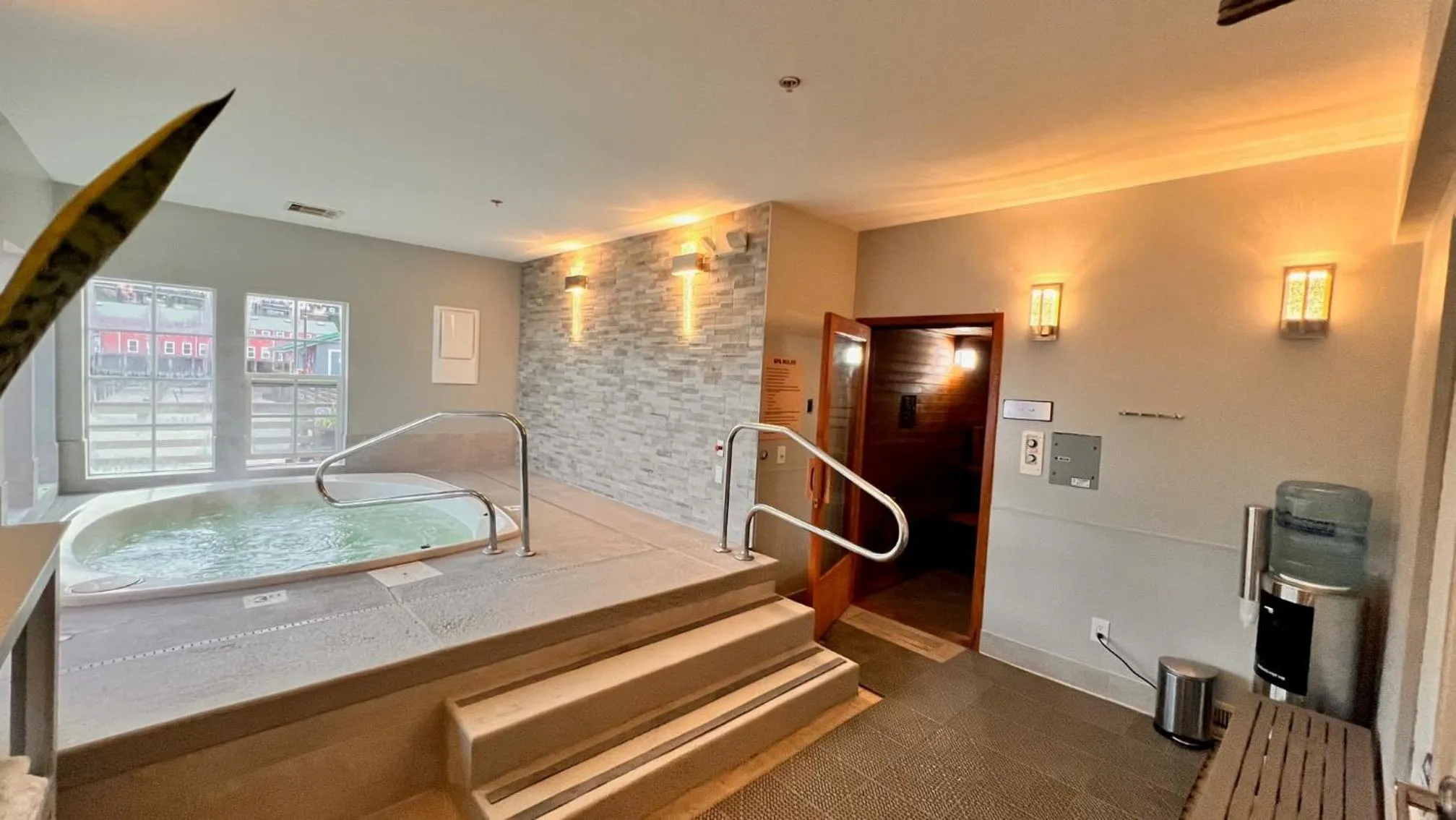 Sauna in Cannery Pier Hotel & Spa