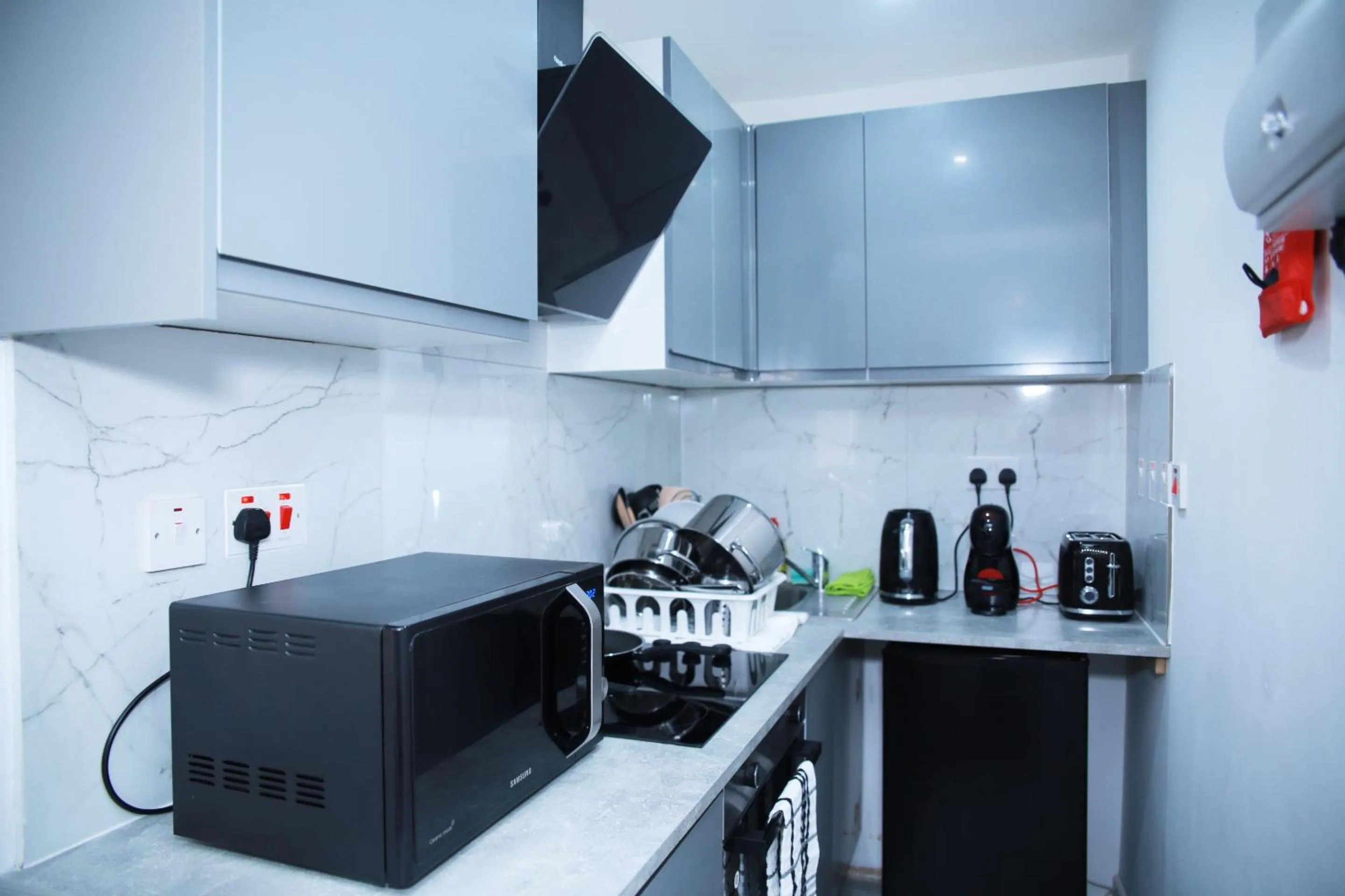 Kitchen or kitchenette in South Harrow Apartment