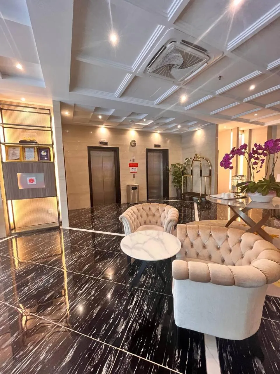 Seating area in Hotel Damai Kuala Lumpur