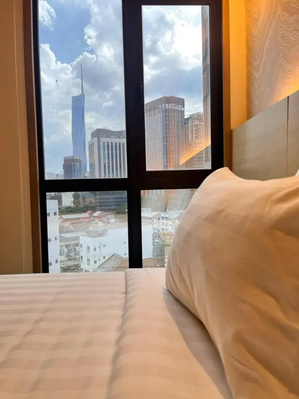 City view, Bed in Hotel Damai Kuala Lumpur City view, Bed in Hotel Damai Kuala Lumpur
