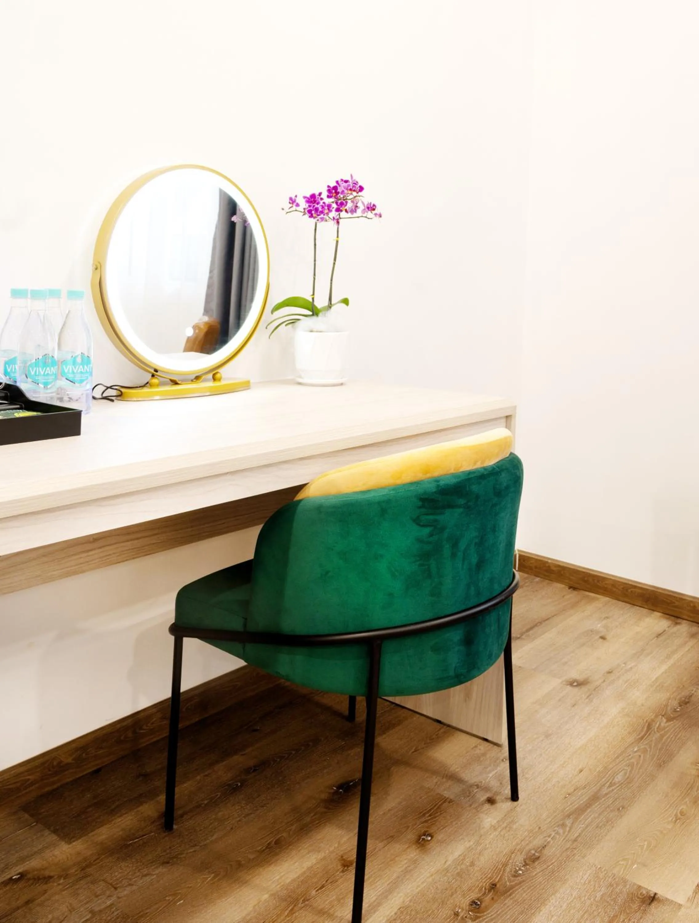 Seating area in HERA HOSTEL