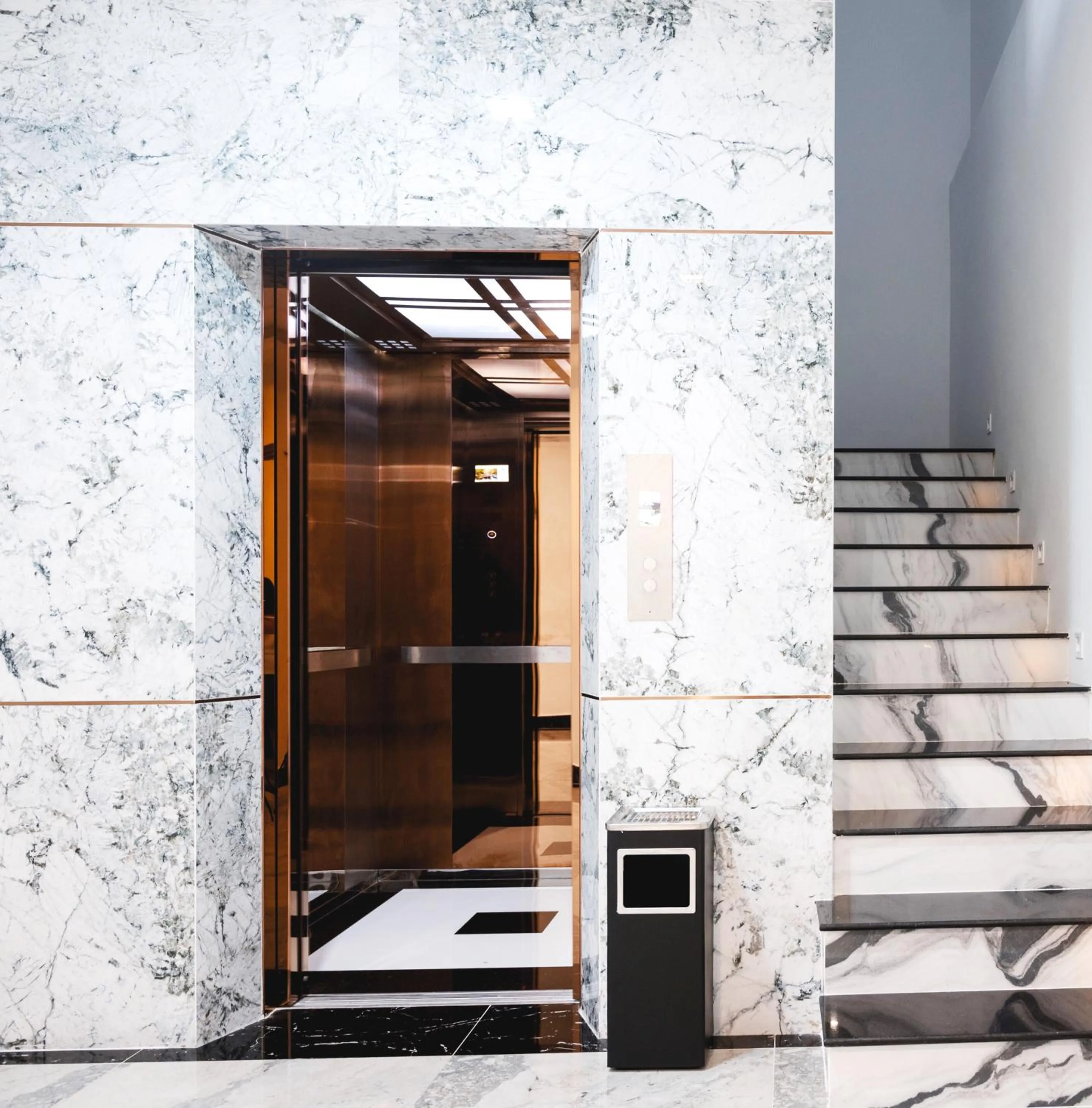 elevator in HERA HOSTEL