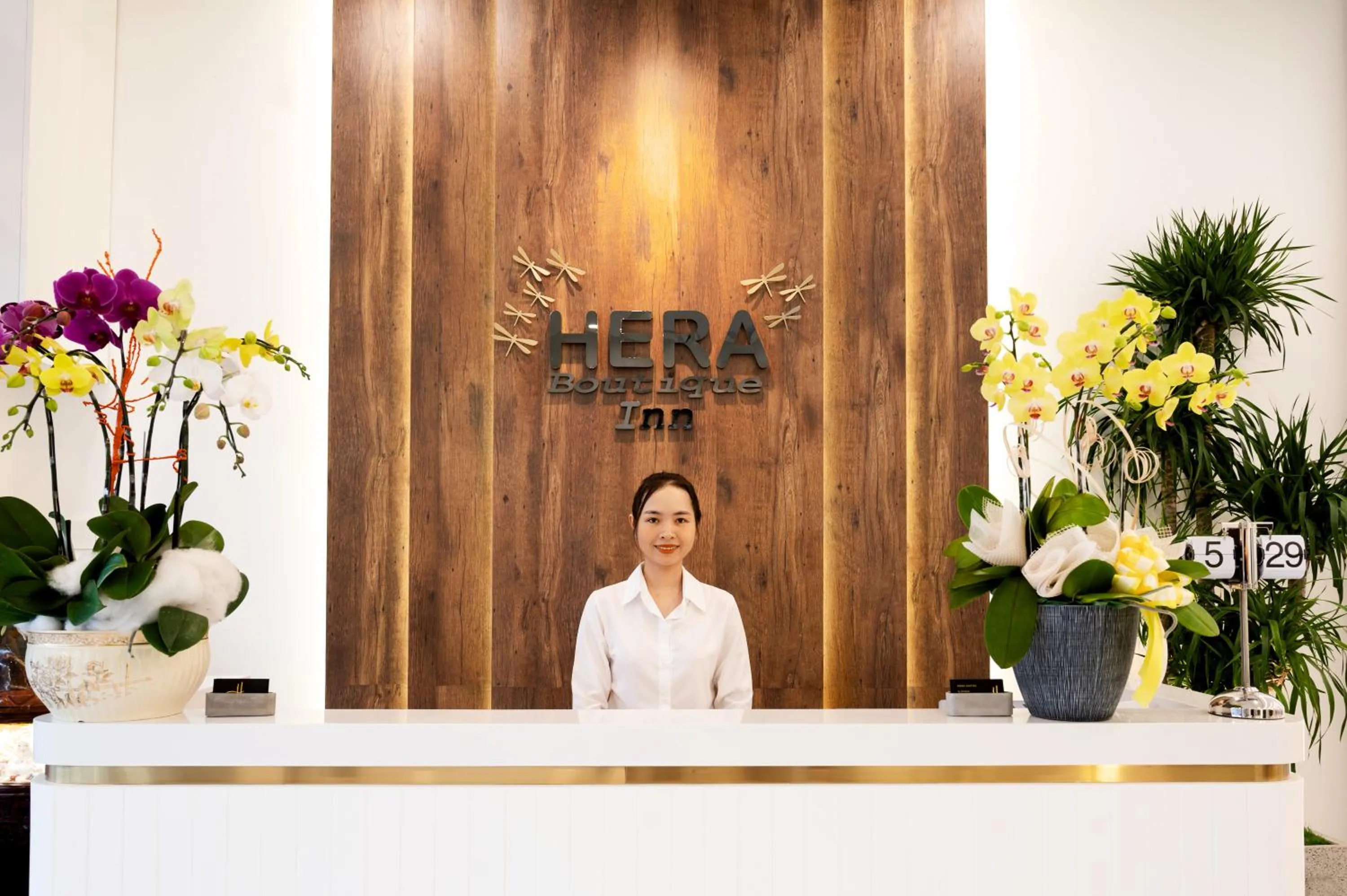 Lobby or reception in HERA HOSTEL