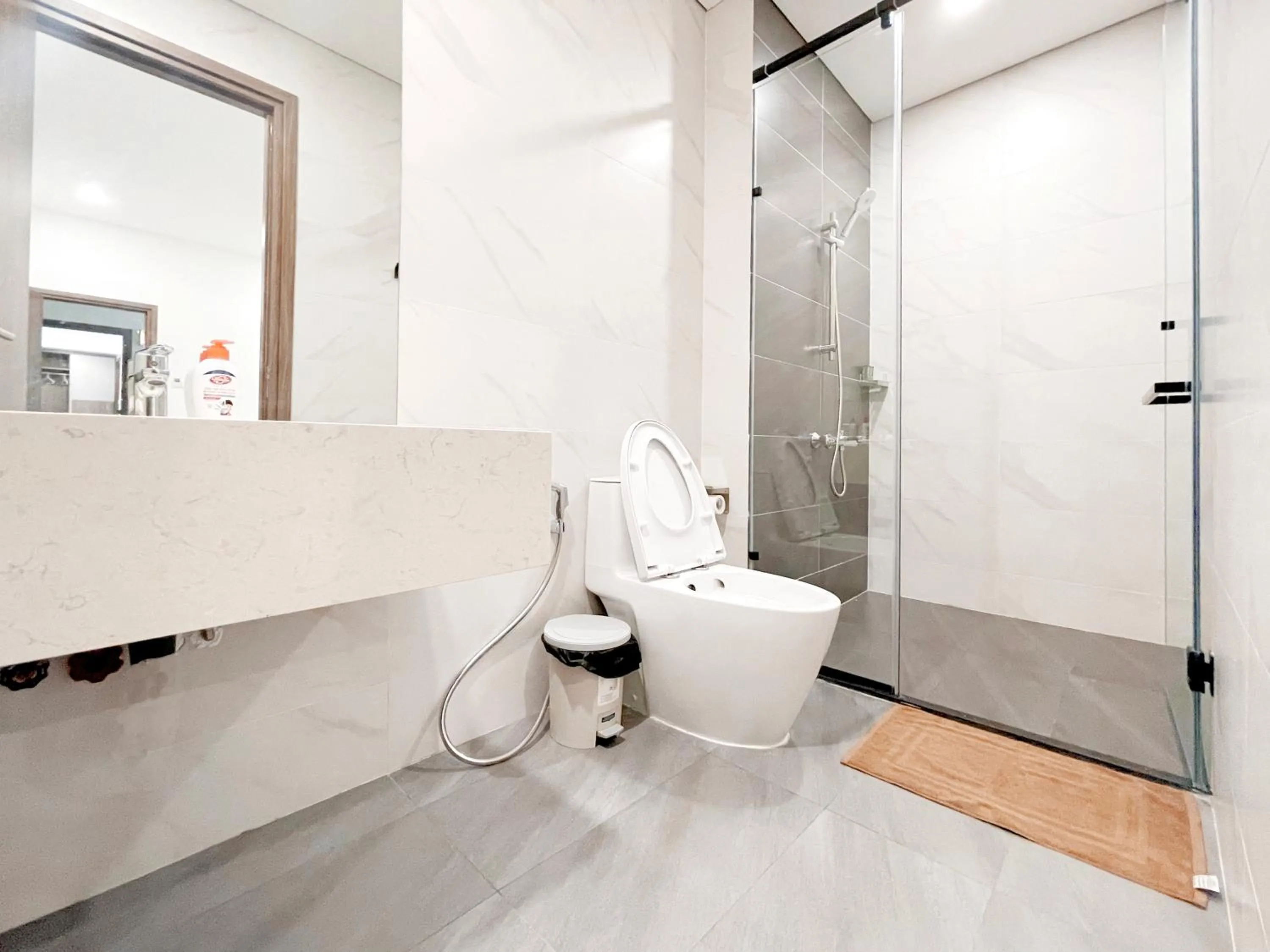 Shower in HERA HOSTEL