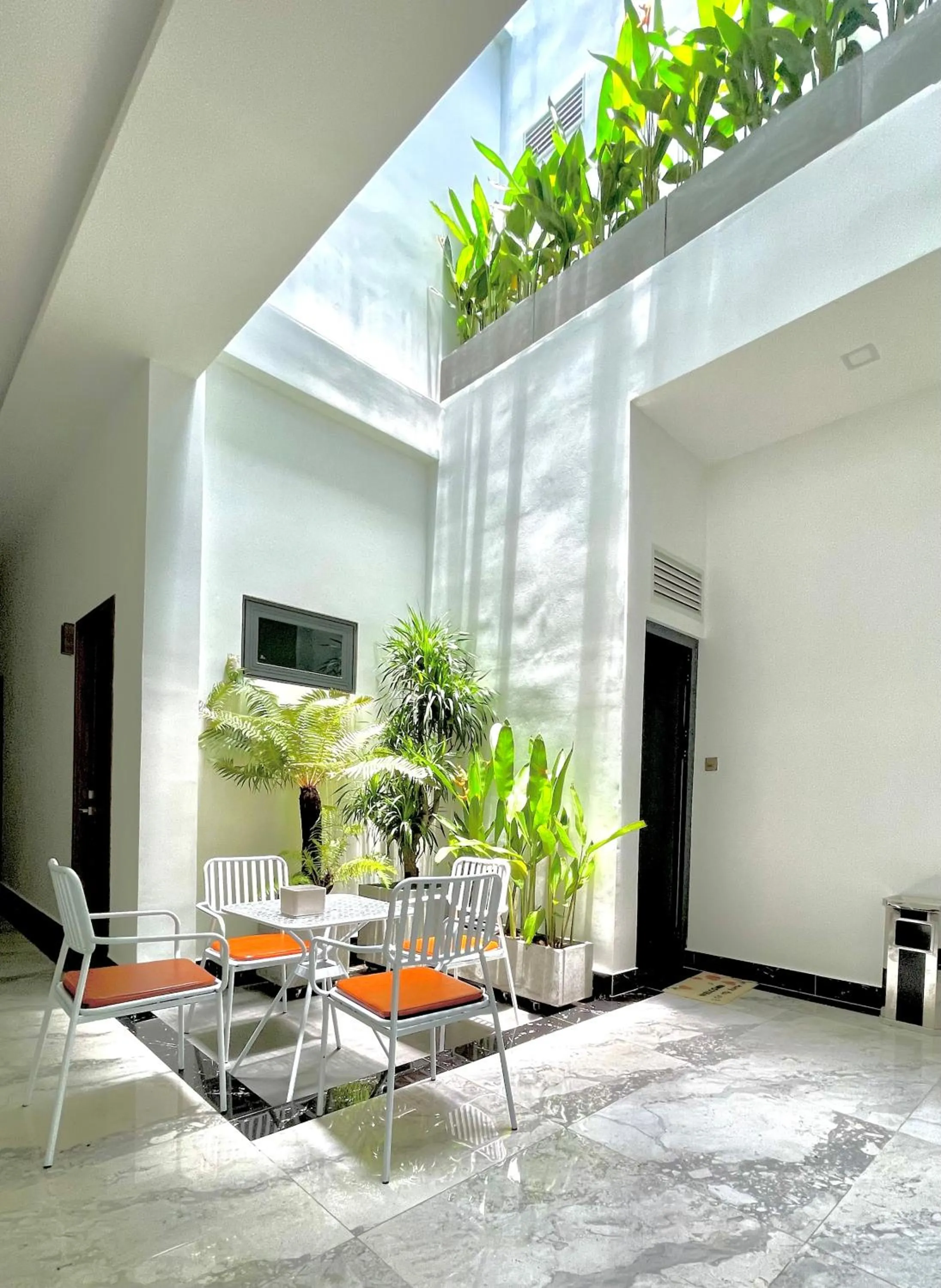 Patio in HERA HOSTEL