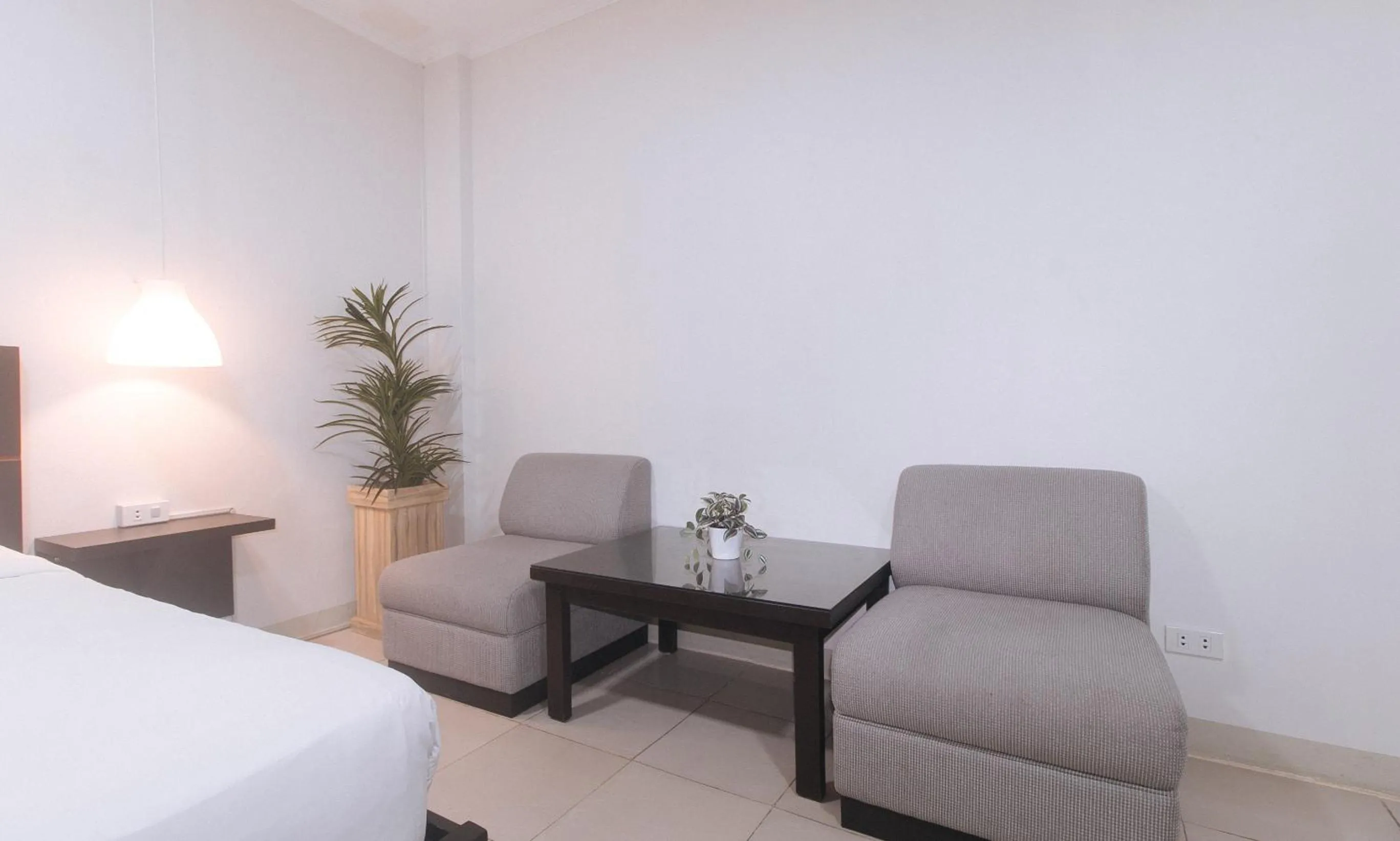 Seating area in UrbanView at Evangelista Street Makati