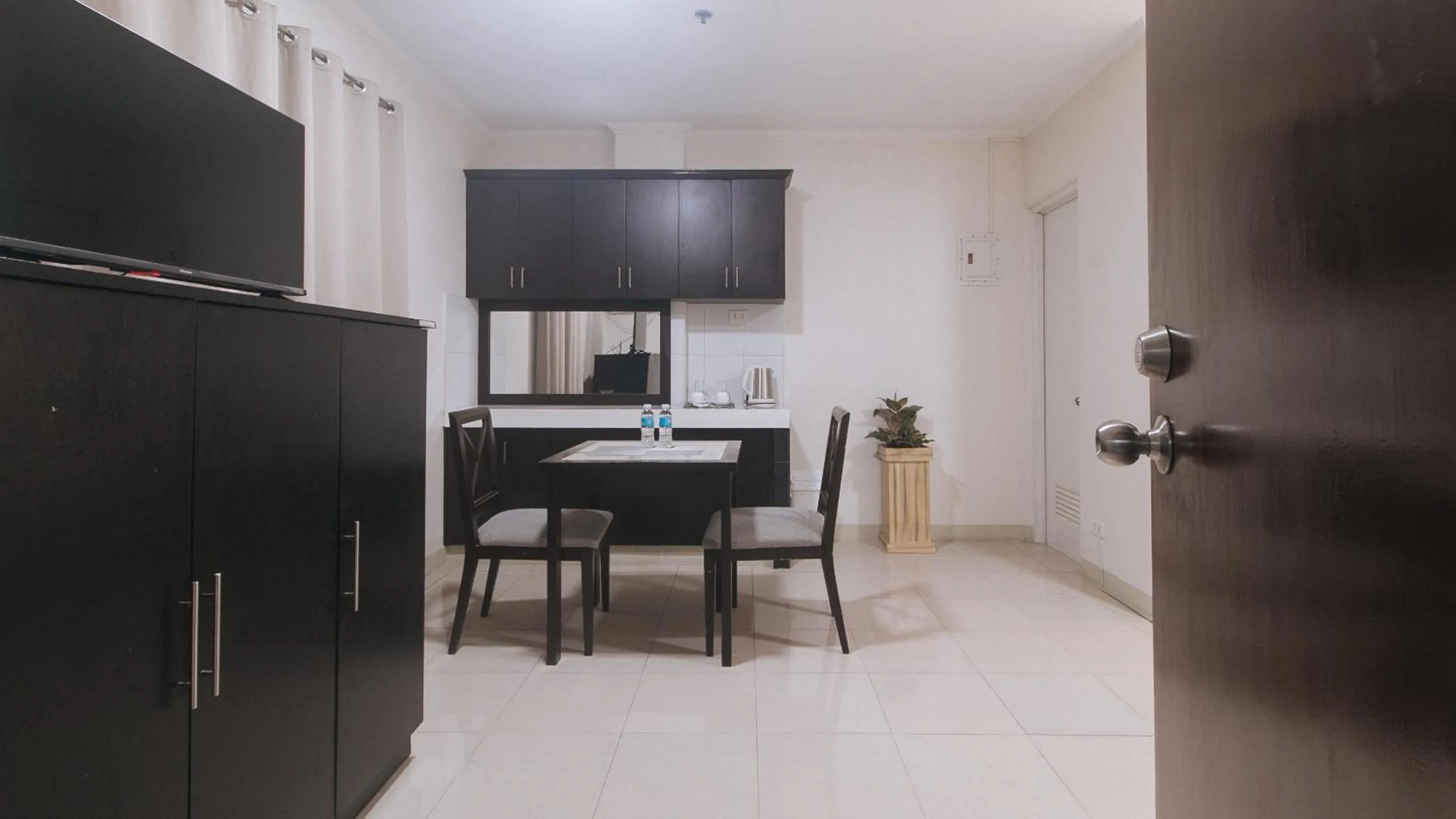 Seating area in UrbanView at Evangelista Street Makati