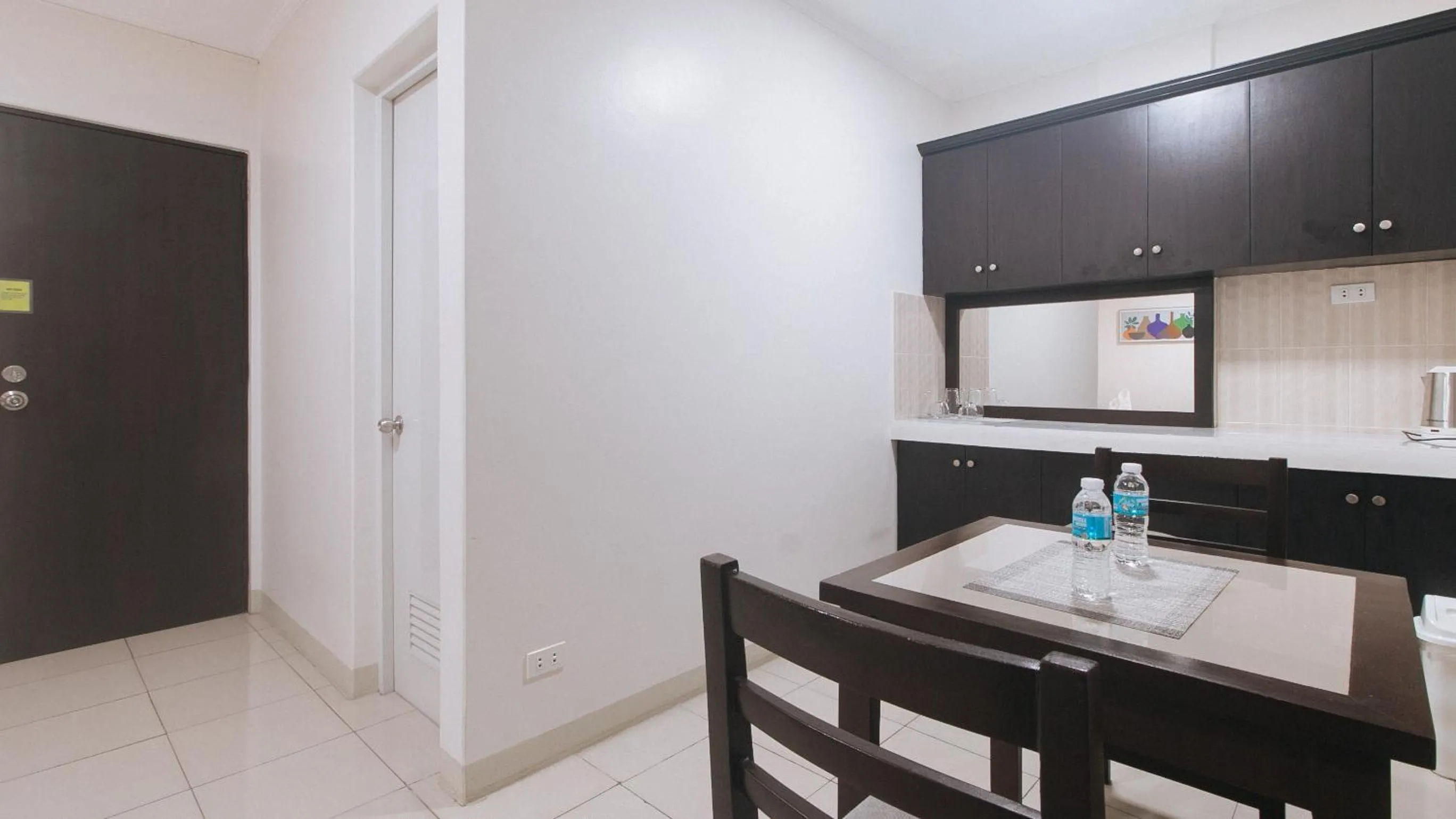 Seating area in UrbanView at Evangelista Street Makati