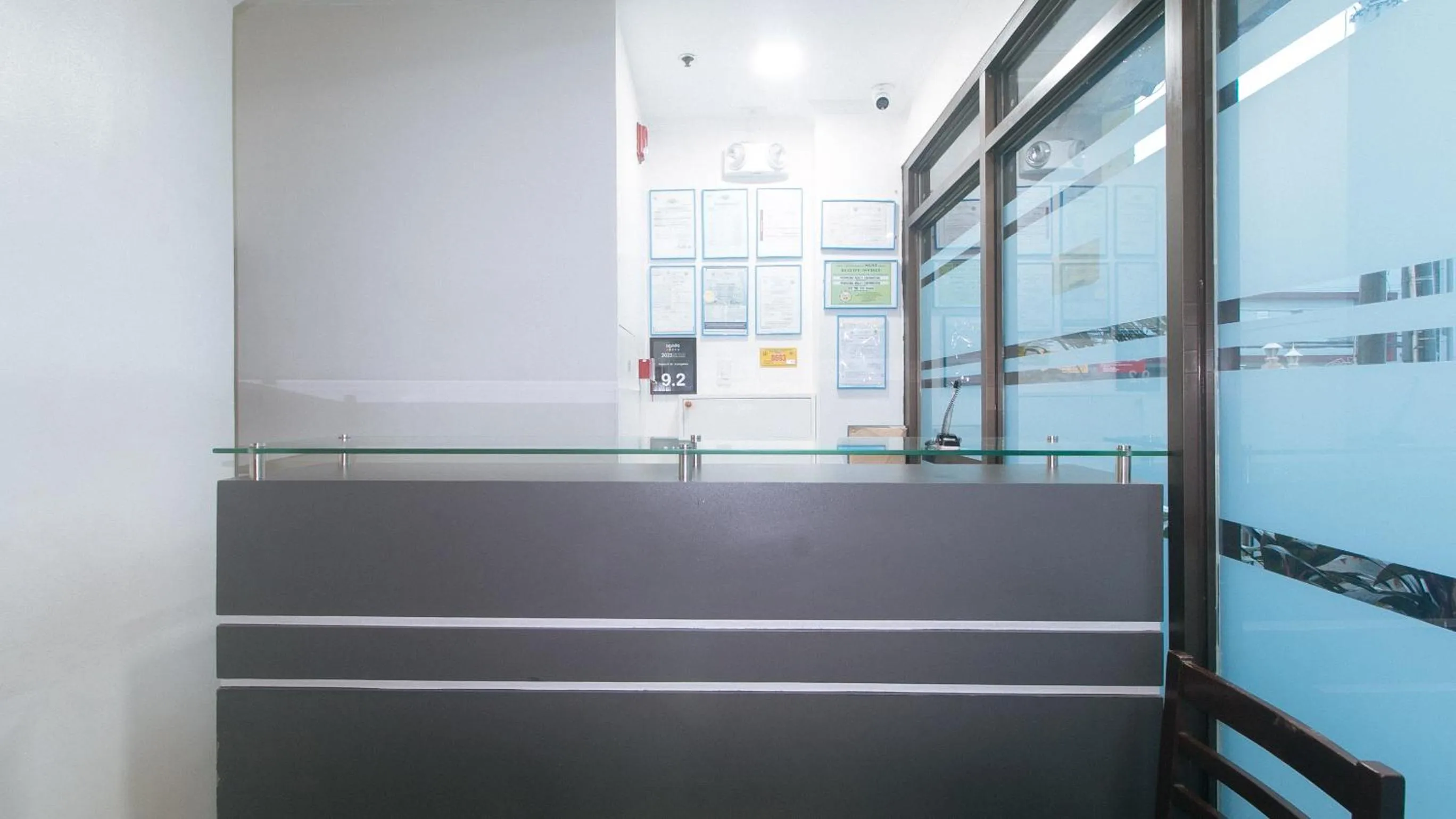 Lobby or reception in UrbanView at Evangelista Street Makati