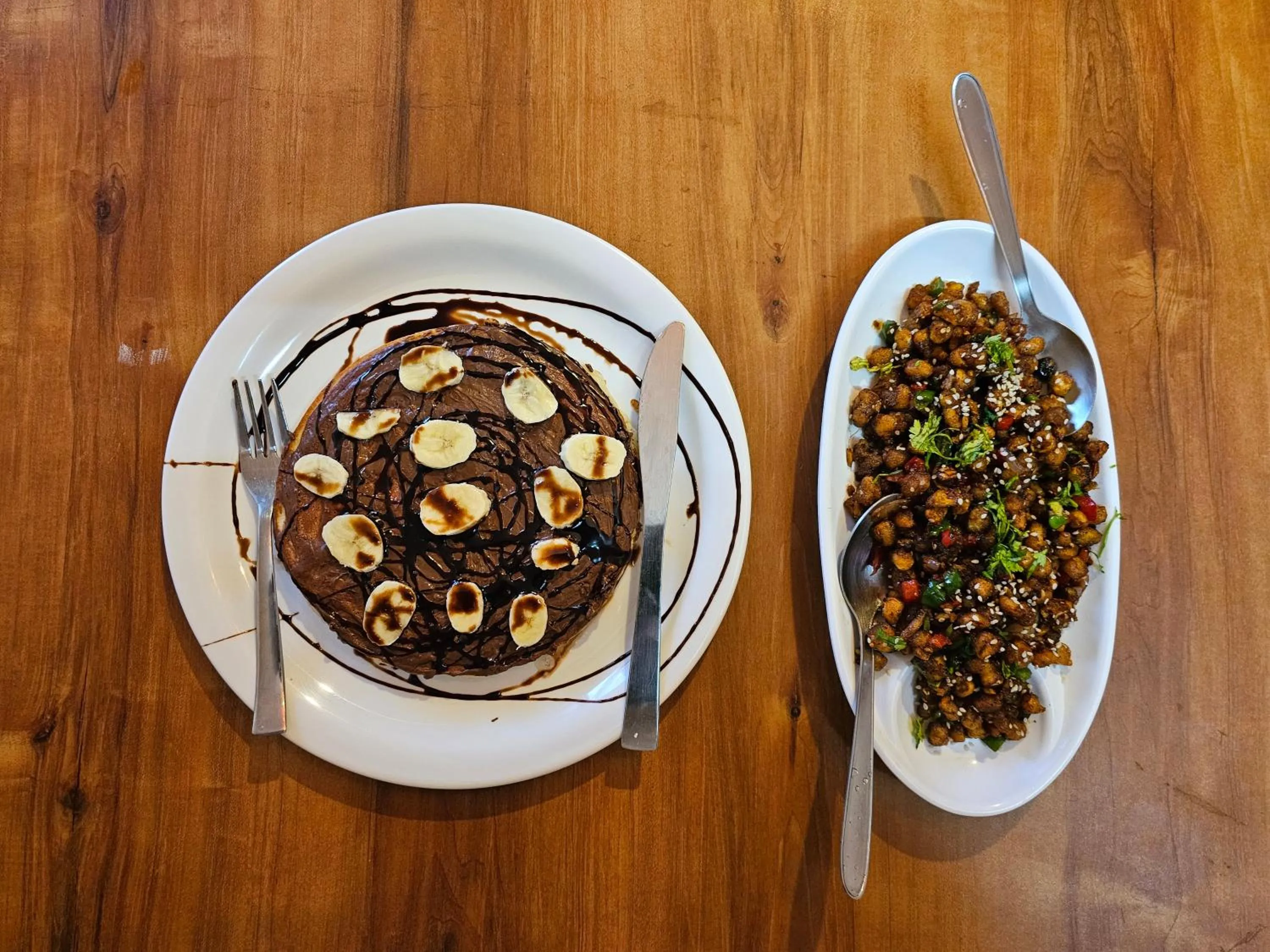 Food in La Heim Hostels