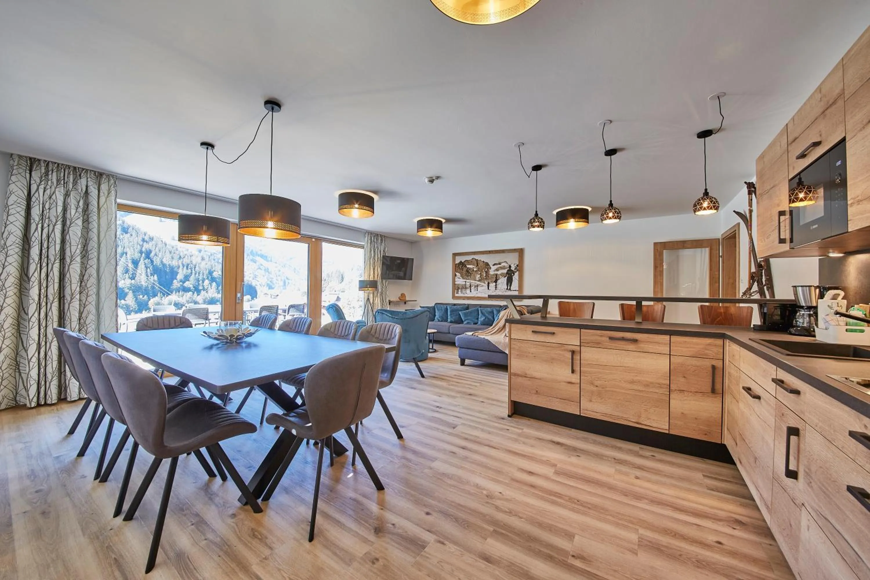 Living room in AlpenParks Chalet & Apartment Steve Lodge Viehhofen