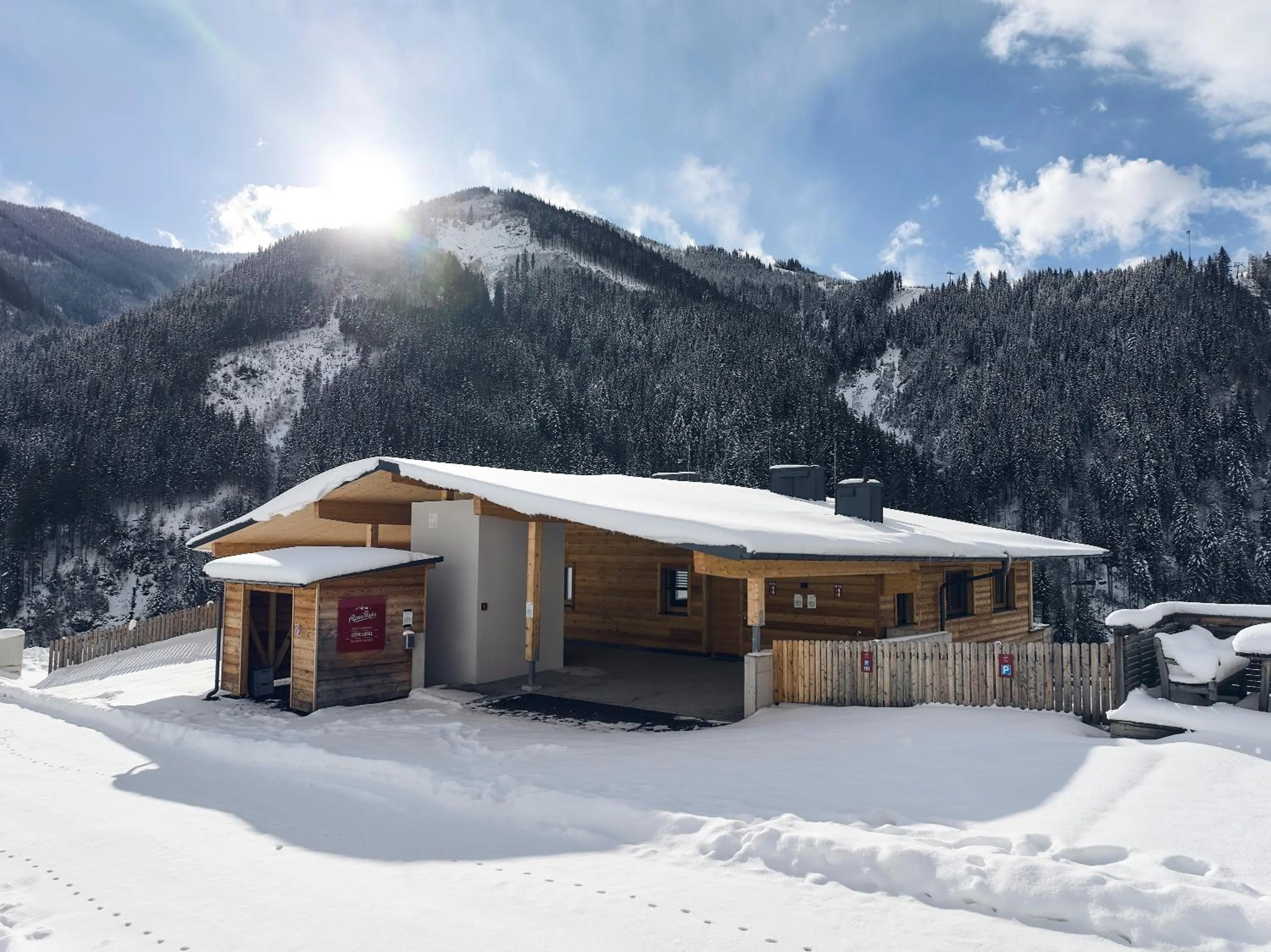 Property building in AlpenParks Chalet & Apartment Steve Lodge Viehhofen