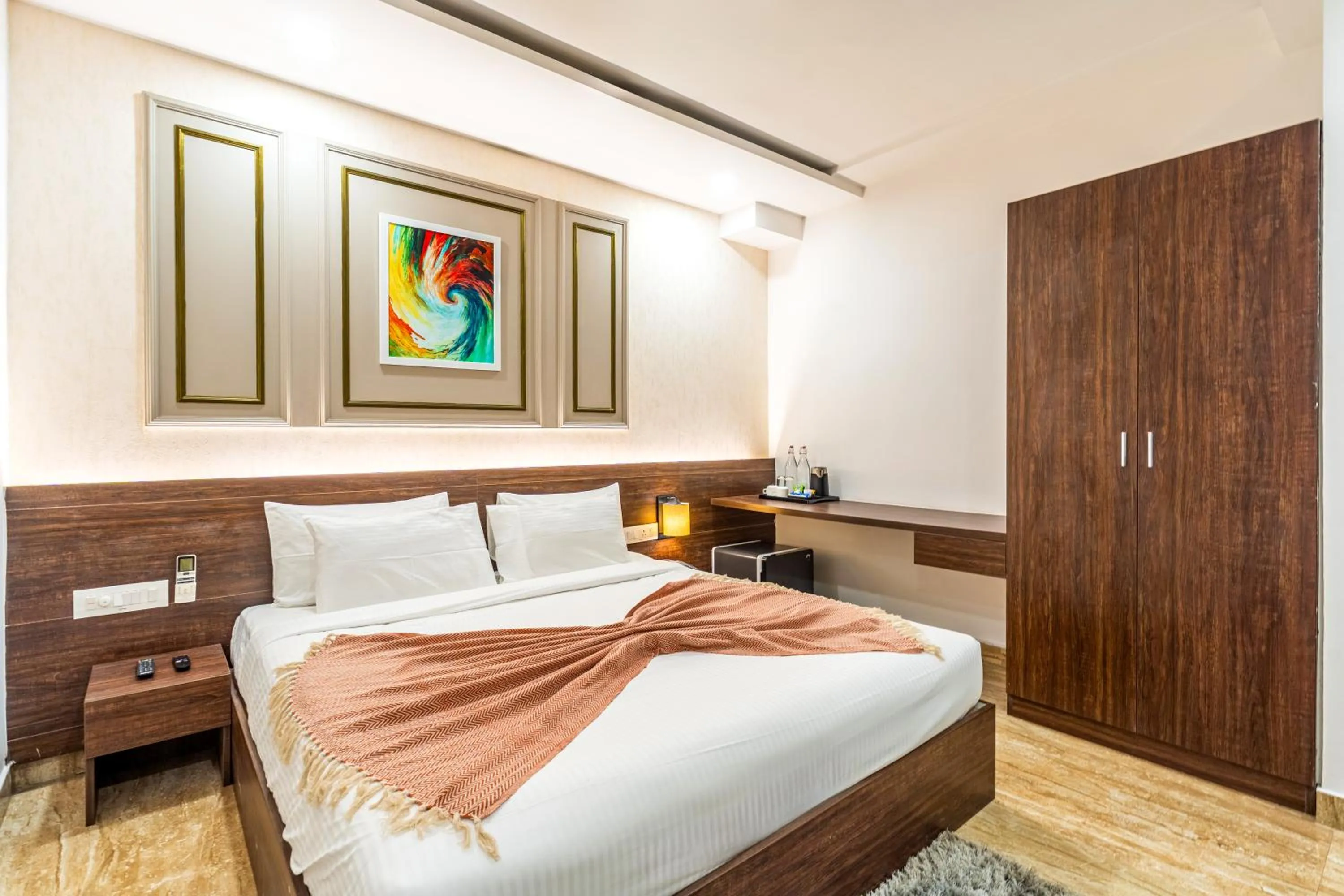 Bed in Bangalore Times by Alaya Stays