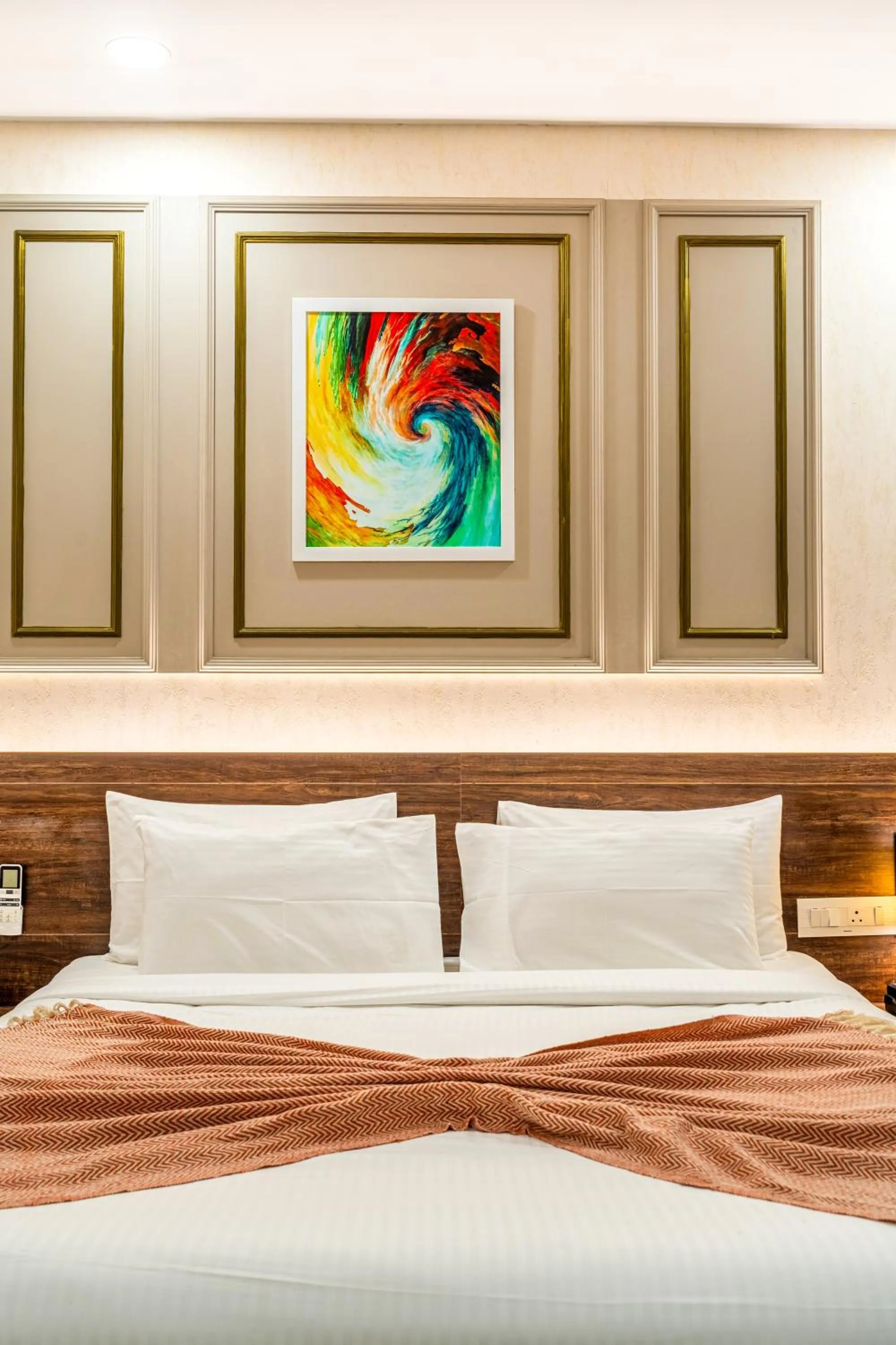 Bed in Bangalore Times by Alaya Stays