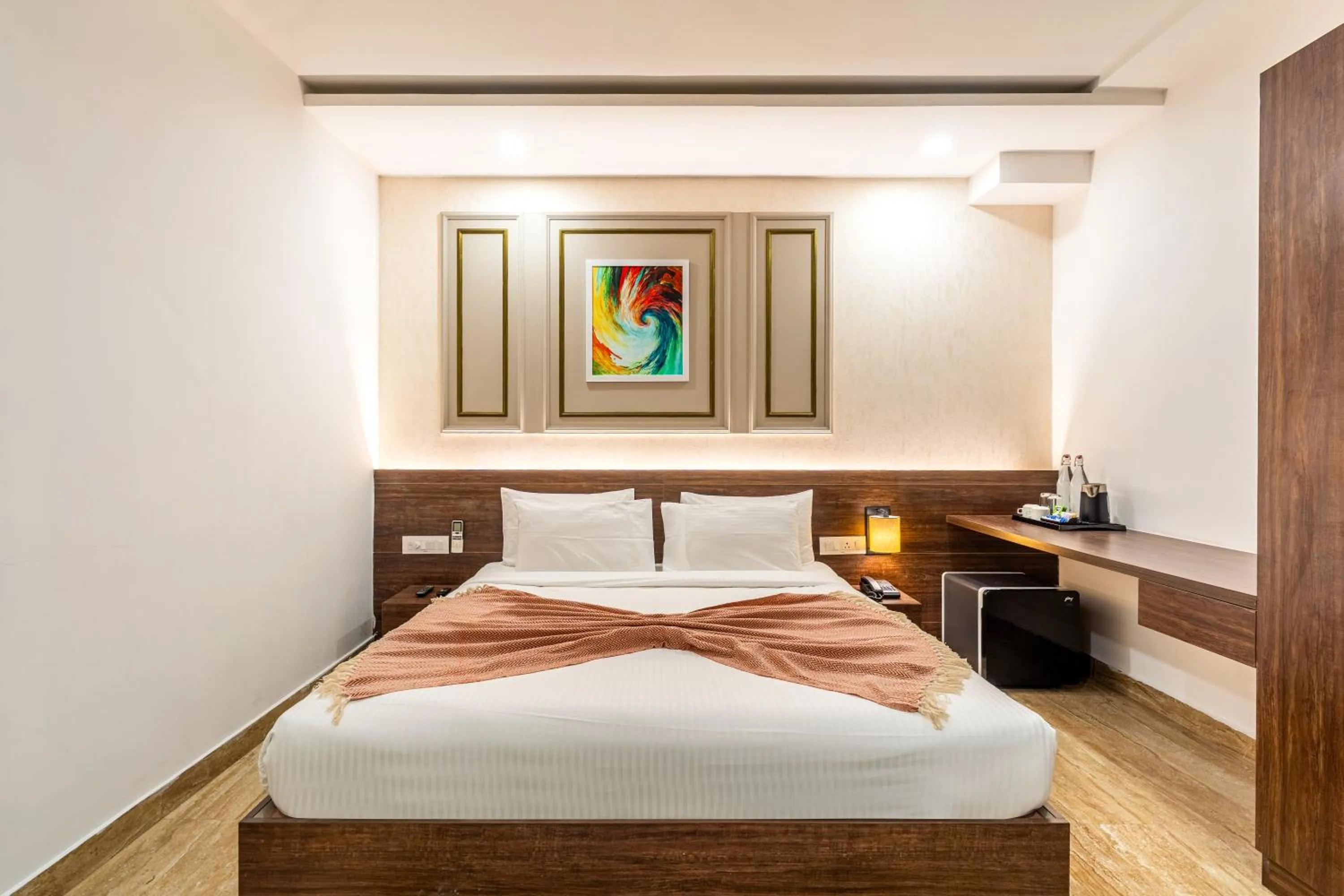 Bed in Bangalore Times by Alaya Stays