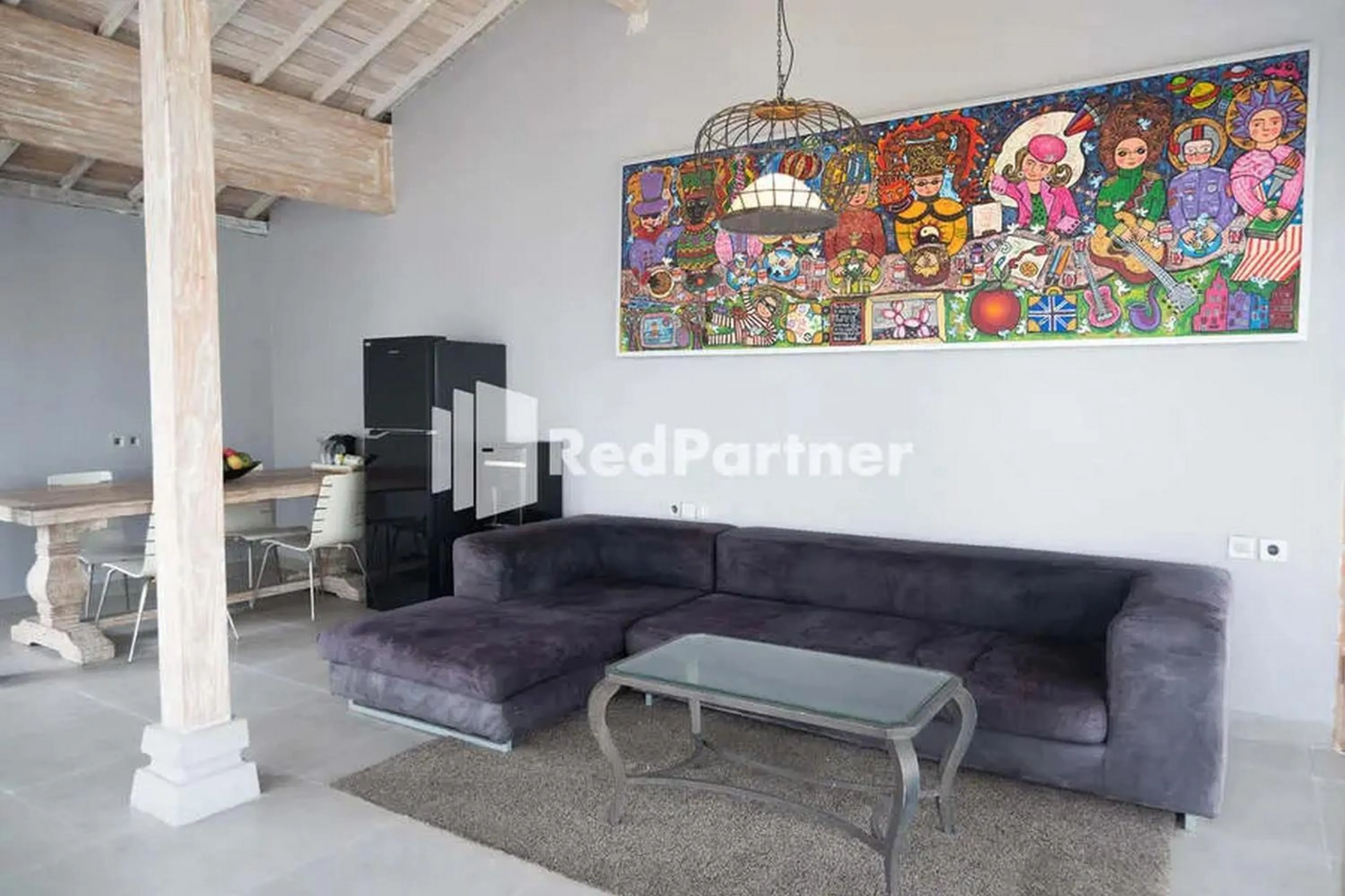 Living room in Sawah Joglo Boutique Villa Mitra RedDoorz