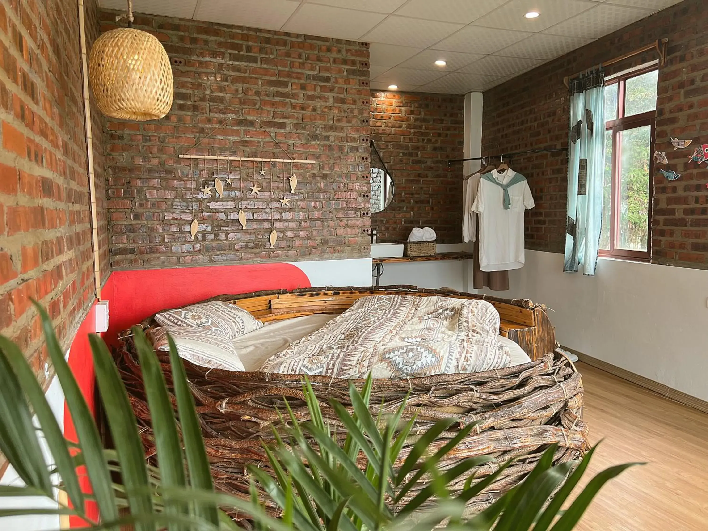 View (from property/room), Bed in D Home Sapa 2 View (from property/room), Bed in D Home Sapa 2