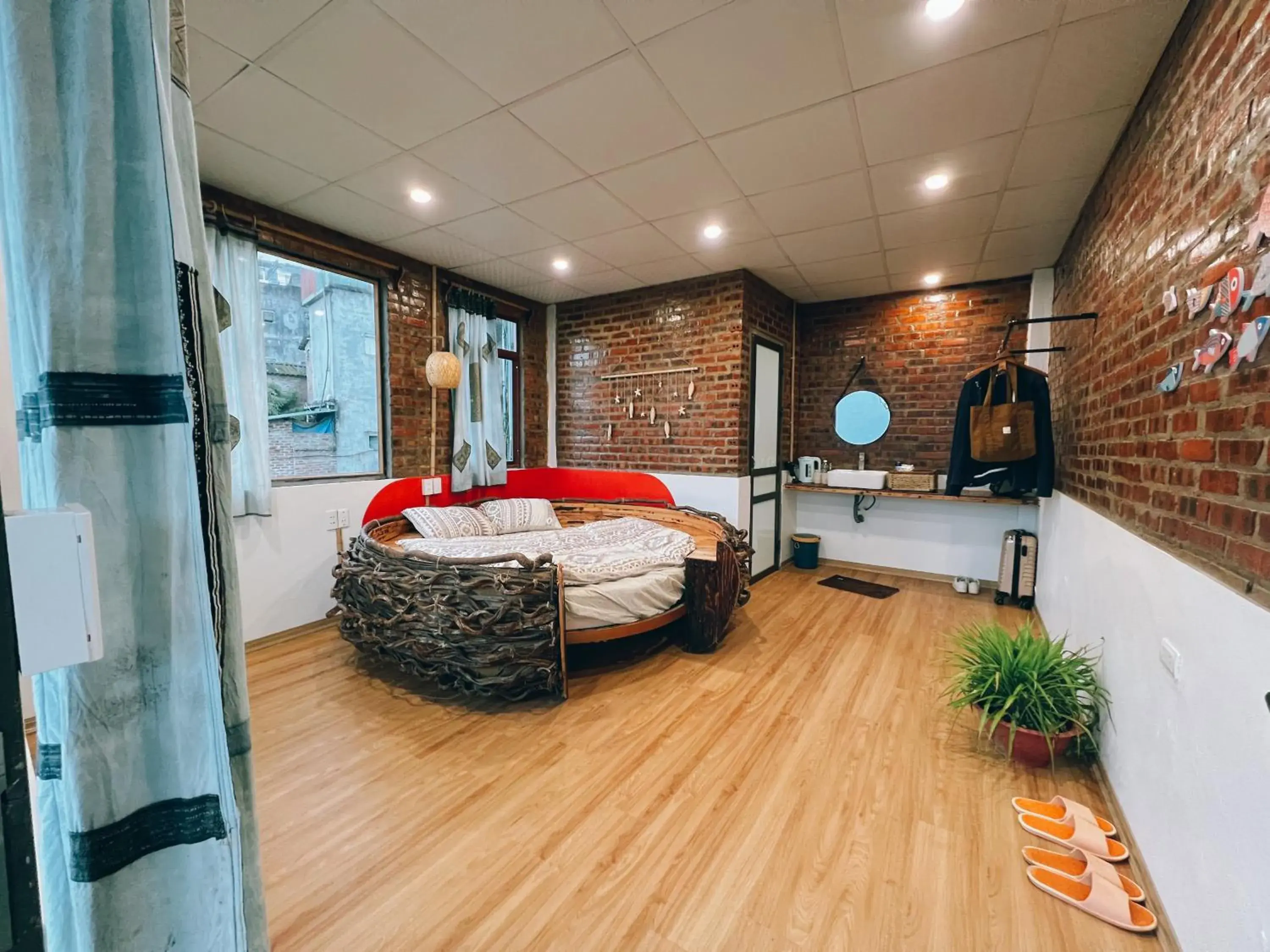 View (from property/room), Bed in D Home Sapa 2 View (from property/room), Bed in D Home Sapa 2