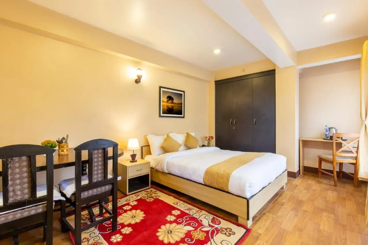 Bed in Bhrikuti Stay - Patan Durbar Square Bed in Bhrikuti Stay - Patan Durbar Square