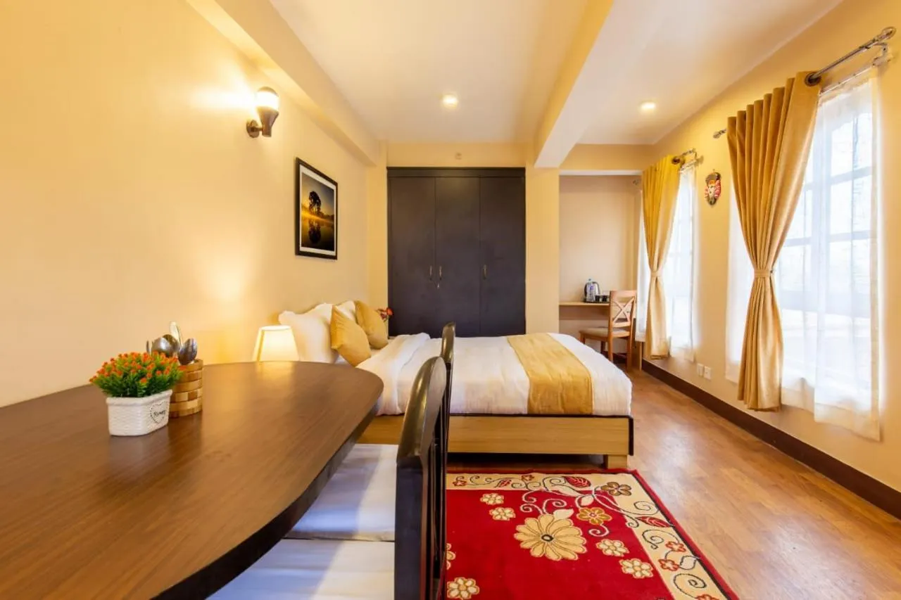 Bed in Bhrikuti Stay - Patan Durbar Square