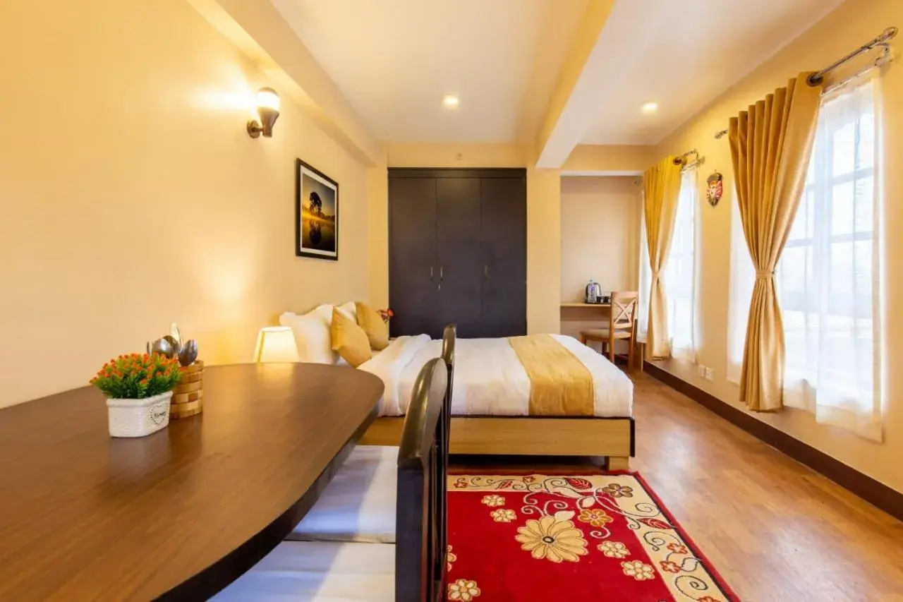 Bed in Bhrikuti Stay - Patan Durbar Square Bed in Bhrikuti Stay - Patan Durbar Square