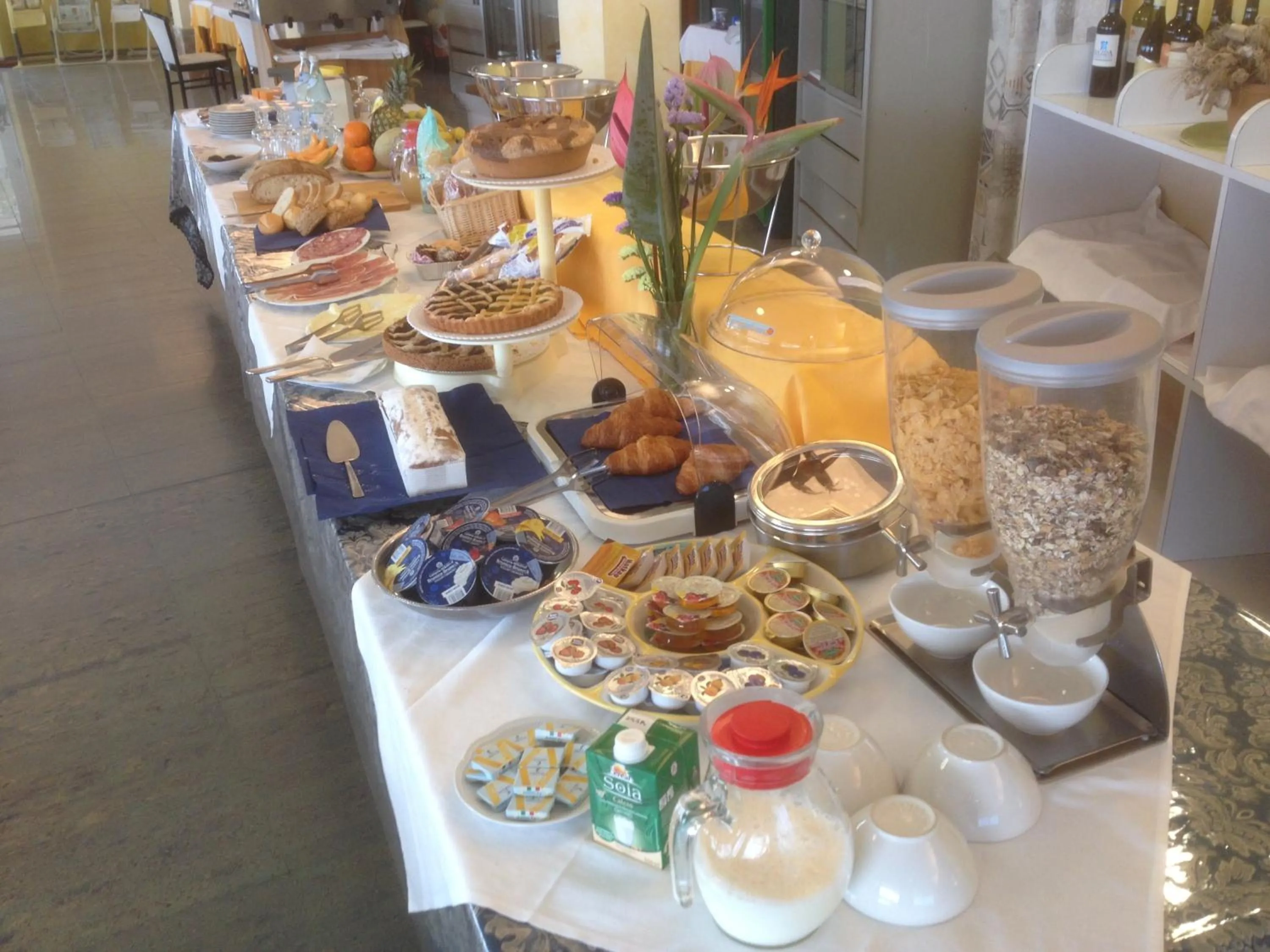 Food in Hotel Strand