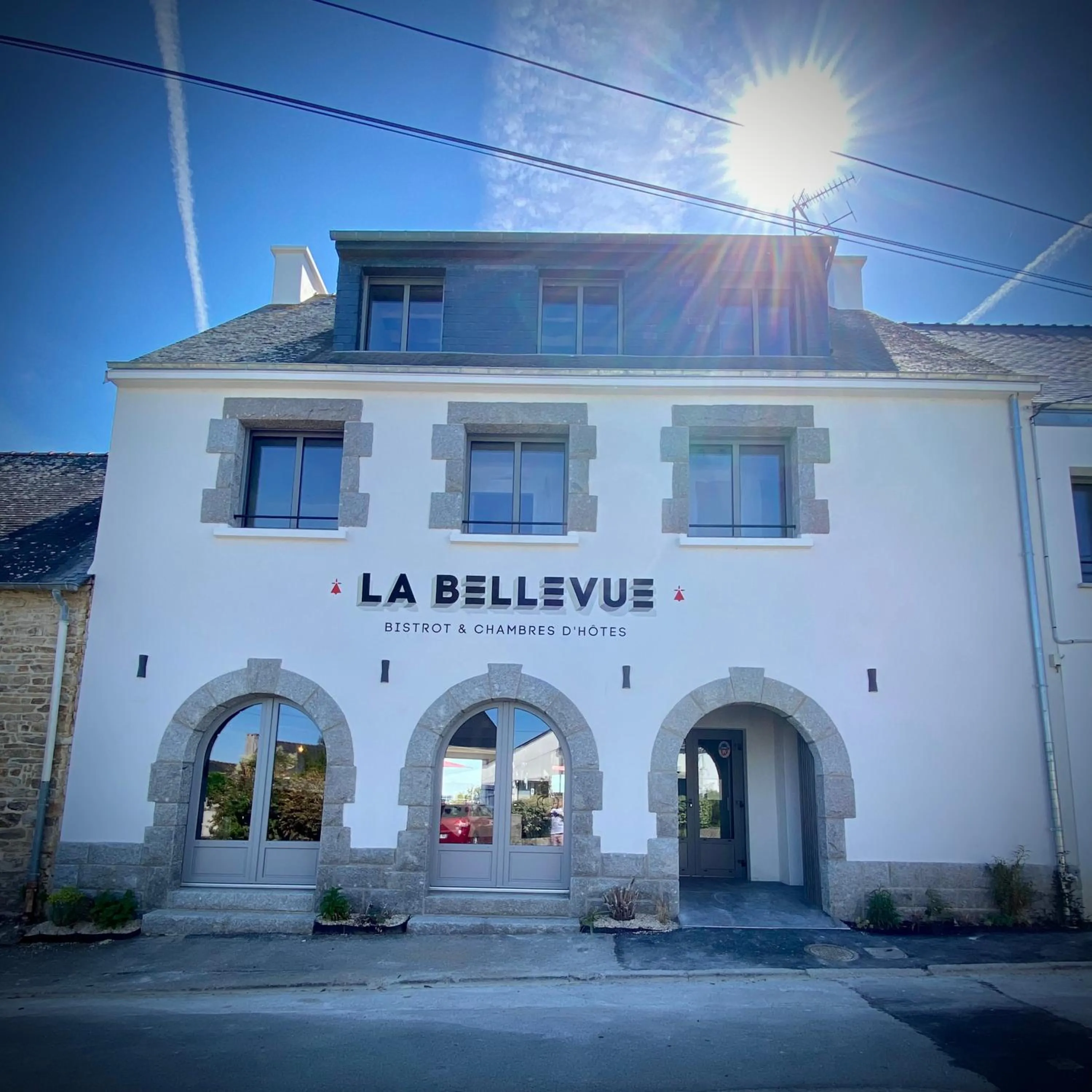 Property Building in La Bellevue Bistrot et Chambres d'Hotes