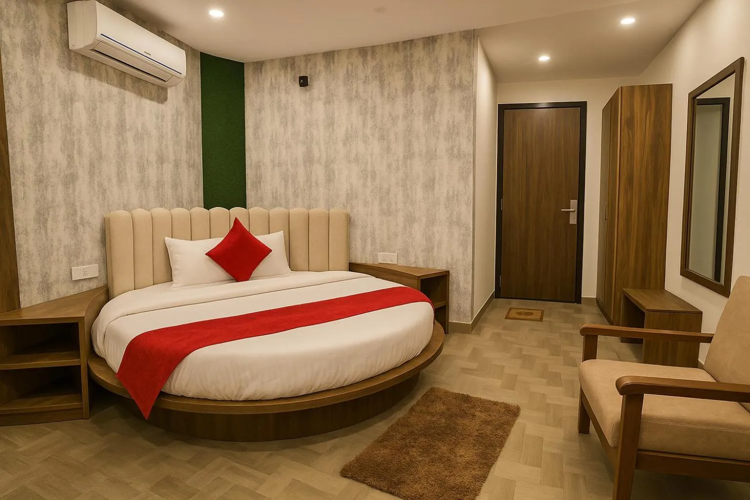 Bed in Hotel Cordelia Inn - Swimming Pool & Spa