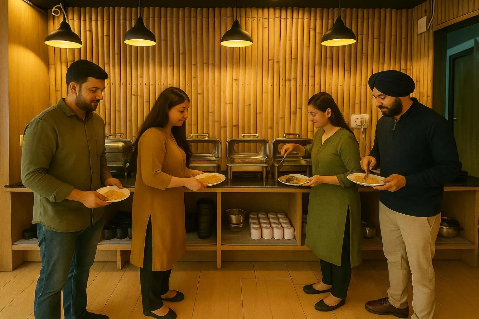 Buffet breakfast in Hotel Cordelia Inn - Swimming Pool & Spa