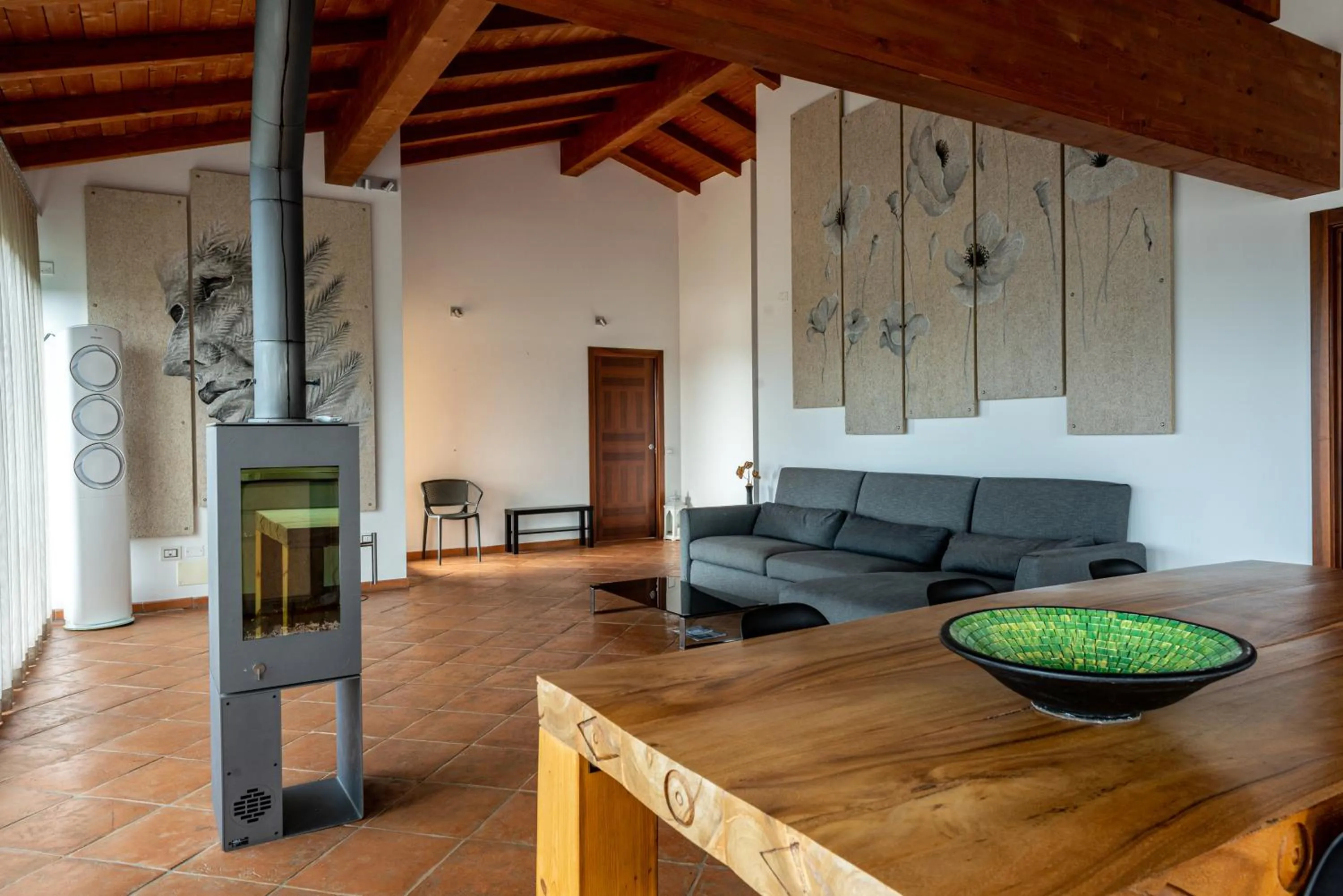 Living room in Massa Vecchia