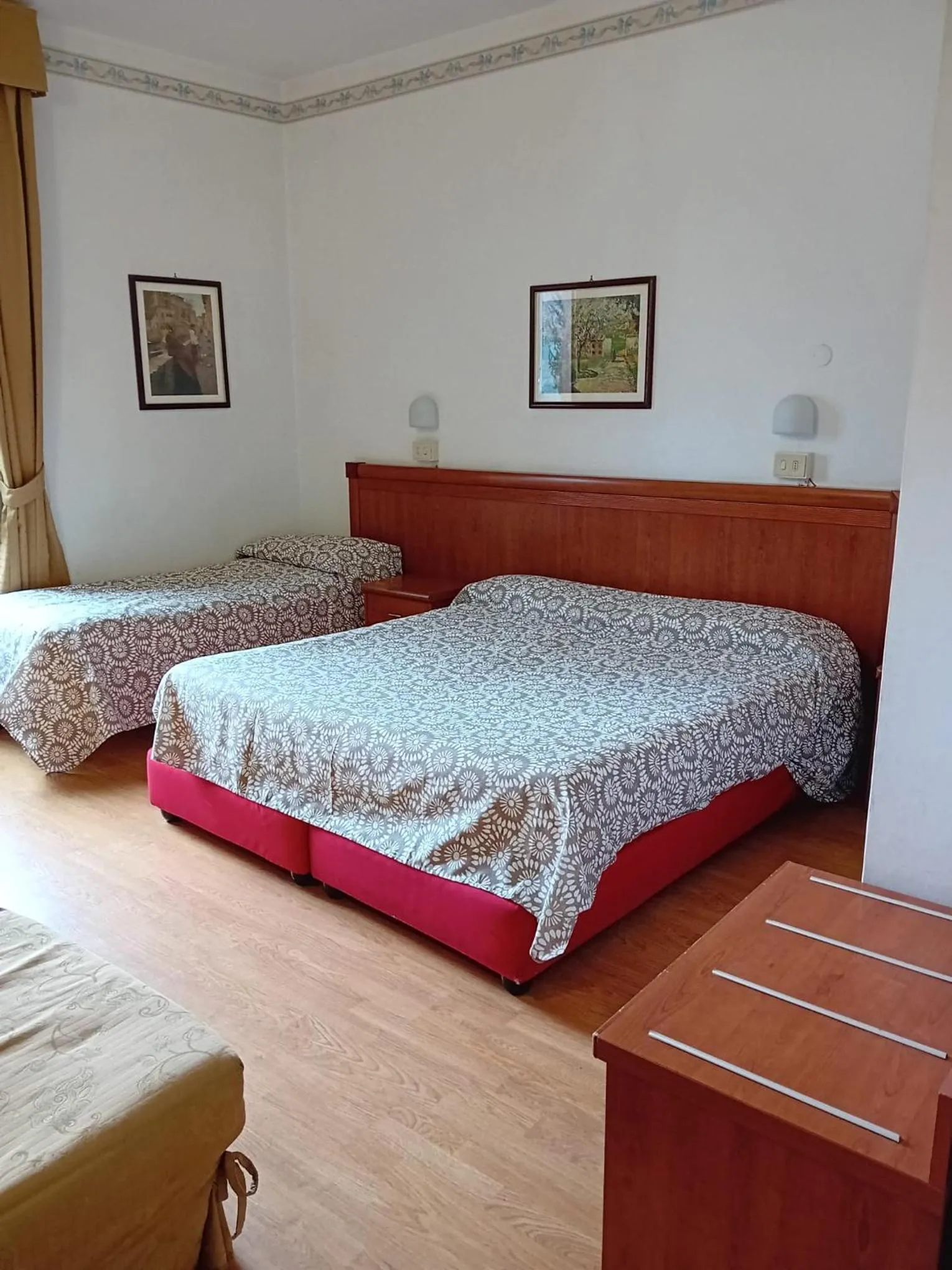 Bed in Hotel Picchio