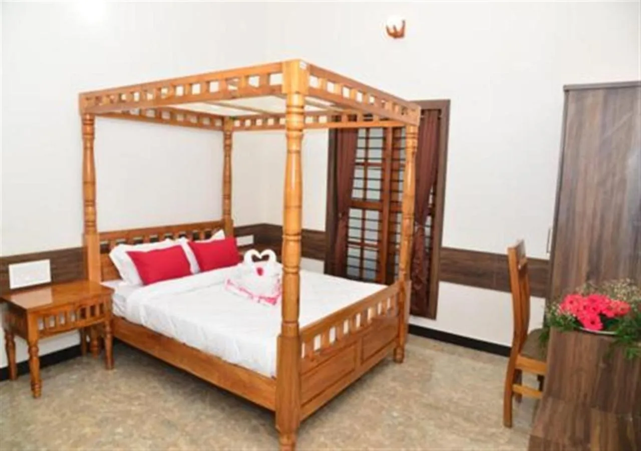Bed in Orange Valley Plantation Holiday Coorg