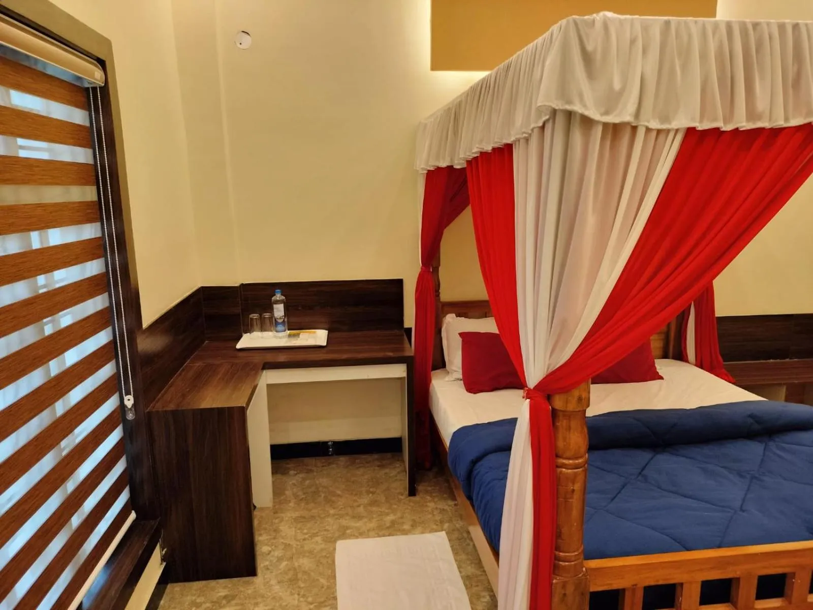 Bed in Orange Valley Plantation Holiday Coorg