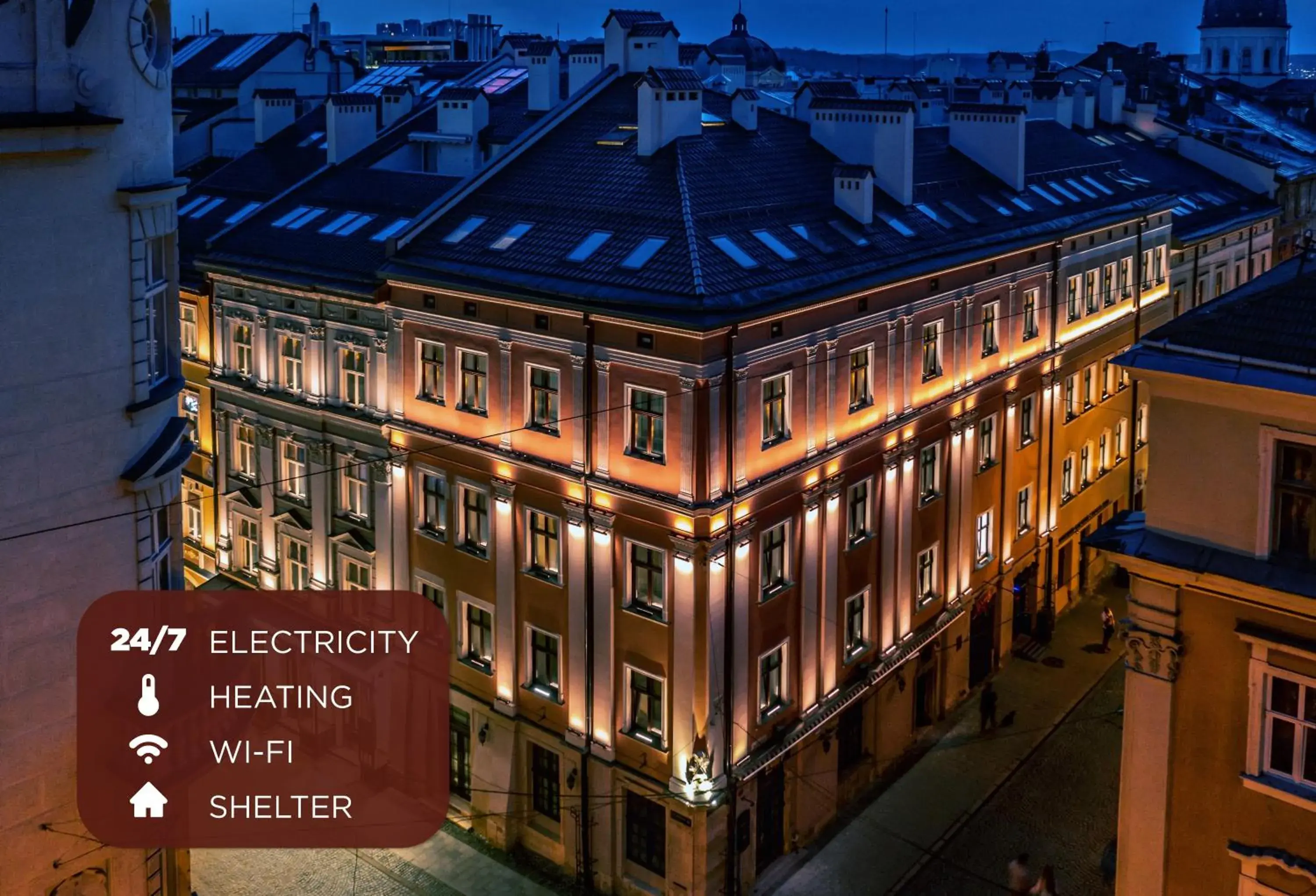 Property building in Best Western Plus Market Square Lviv Property building in Best Western Plus Market Square Lviv