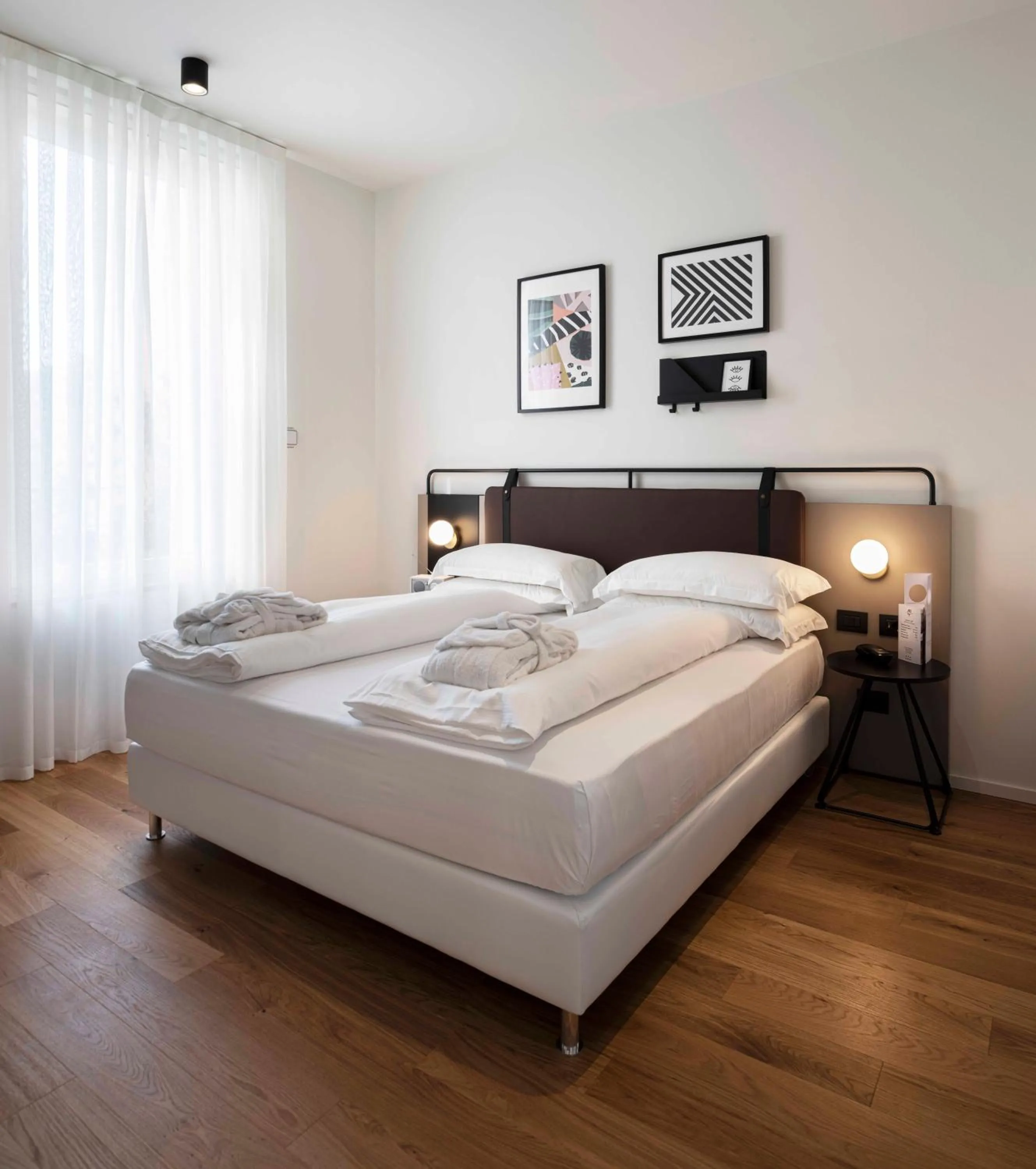 Bedroom, Bed in I Portici Hotel Bologna