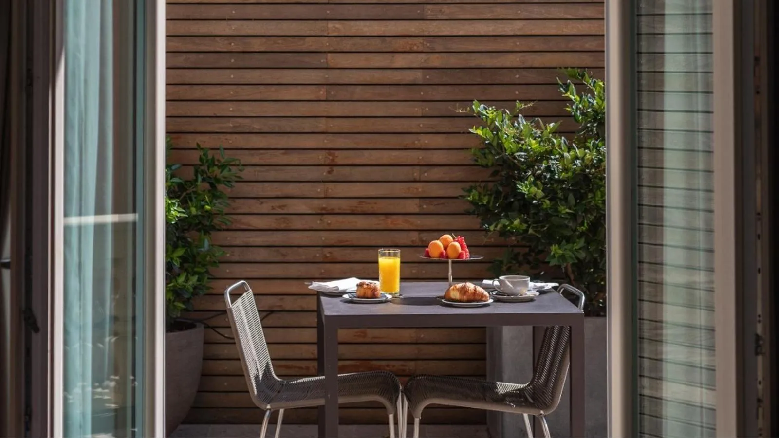 Balcony/Terrace in I Portici Hotel Bologna