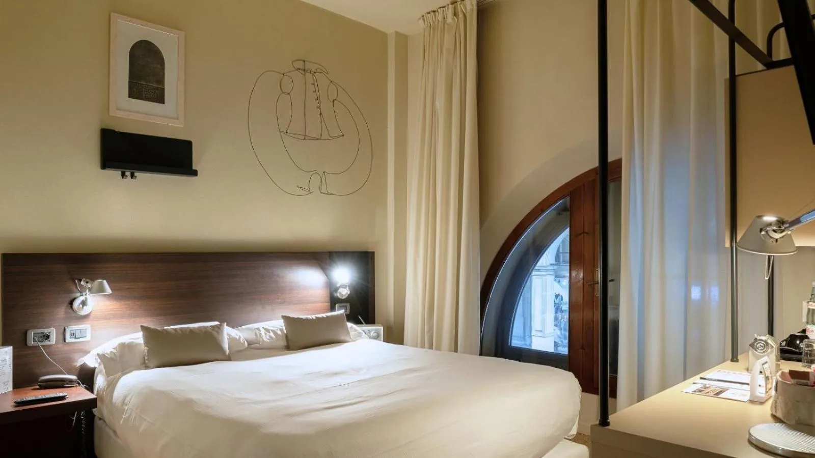 Bed in I Portici Hotel Bologna