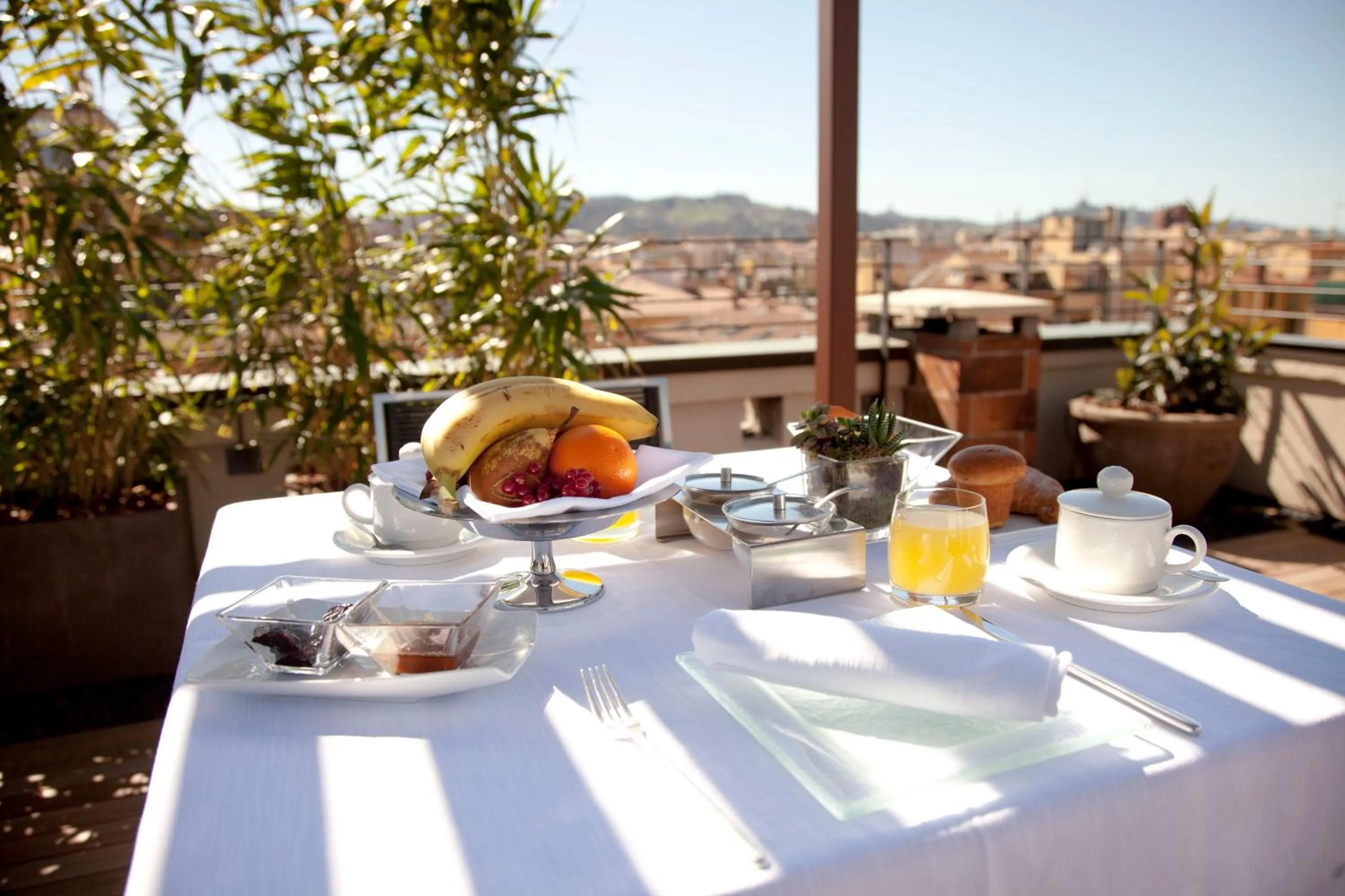 Balcony/Terrace in I Portici Hotel Bologna
