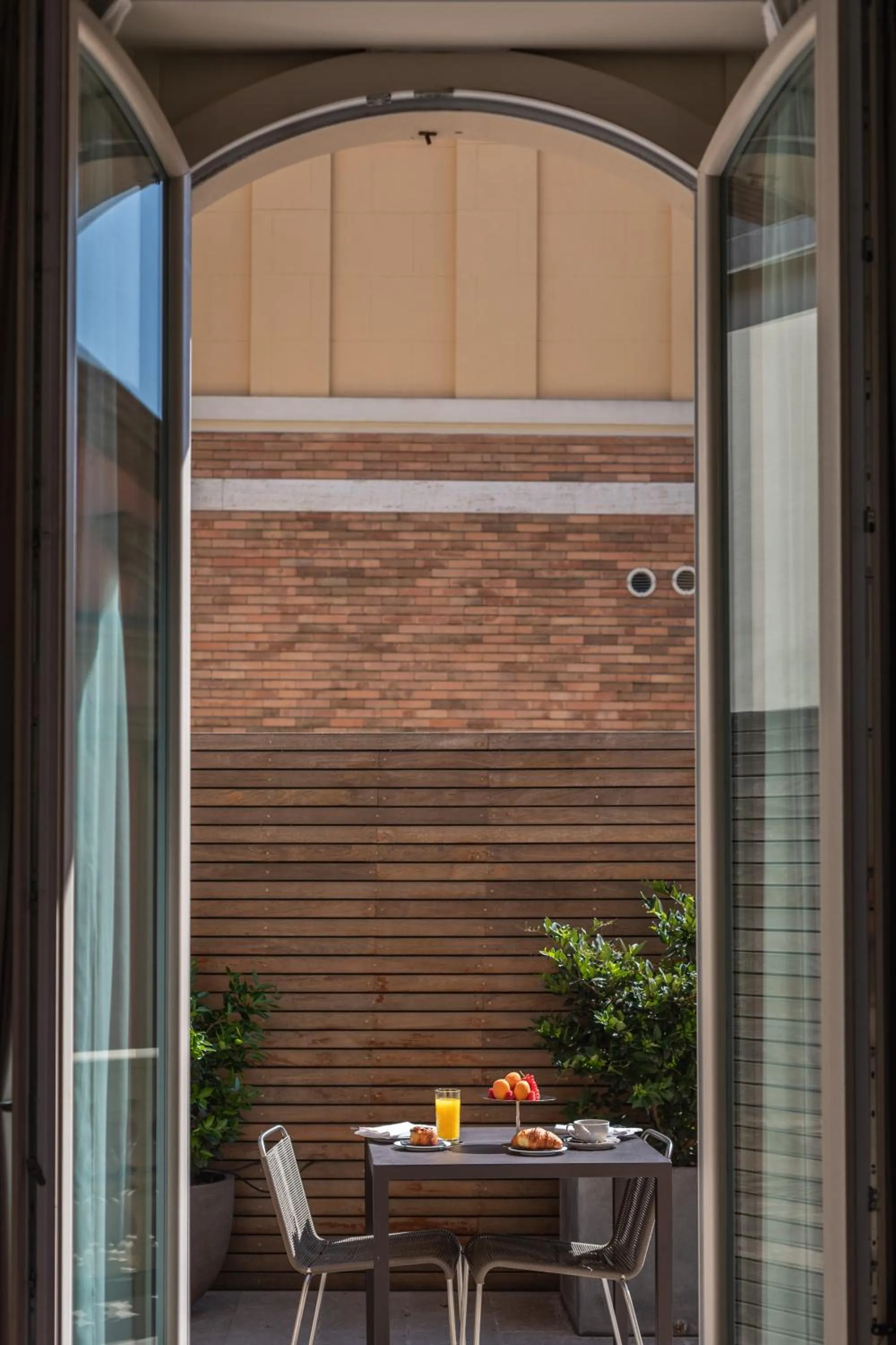 Balcony/Terrace in I Portici Hotel Bologna