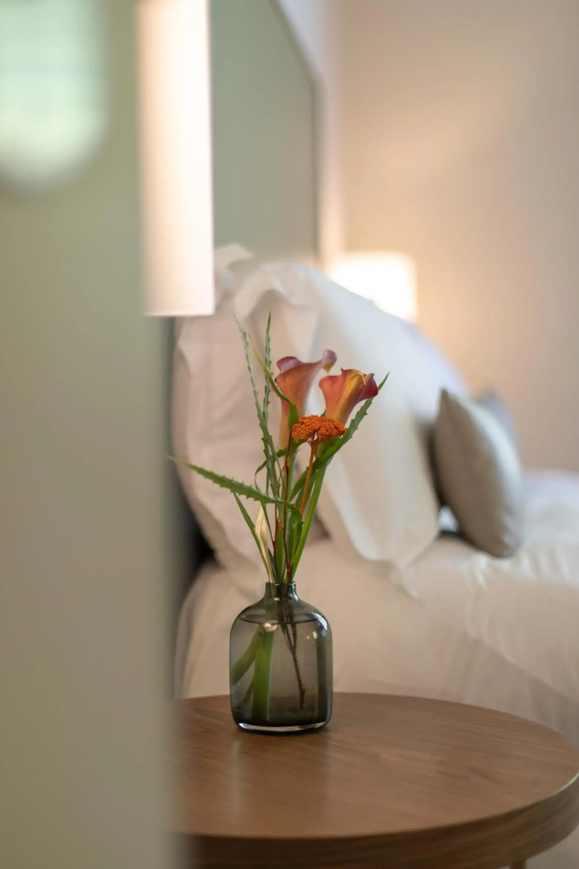 Decorative detail, Bed in I Portici Hotel Bologna Decorative detail, Bed in I Portici Hotel Bologna