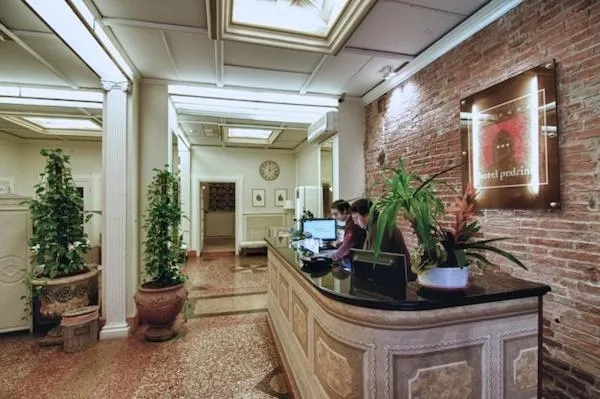 Lobby or reception in Hotel Pedrini