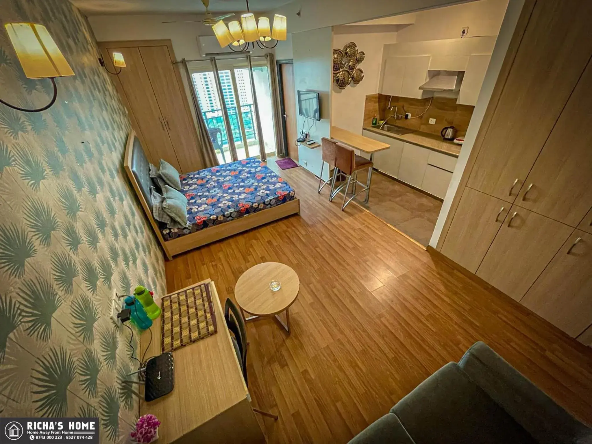 Bed in Richa's Home Bed in Richa's Home