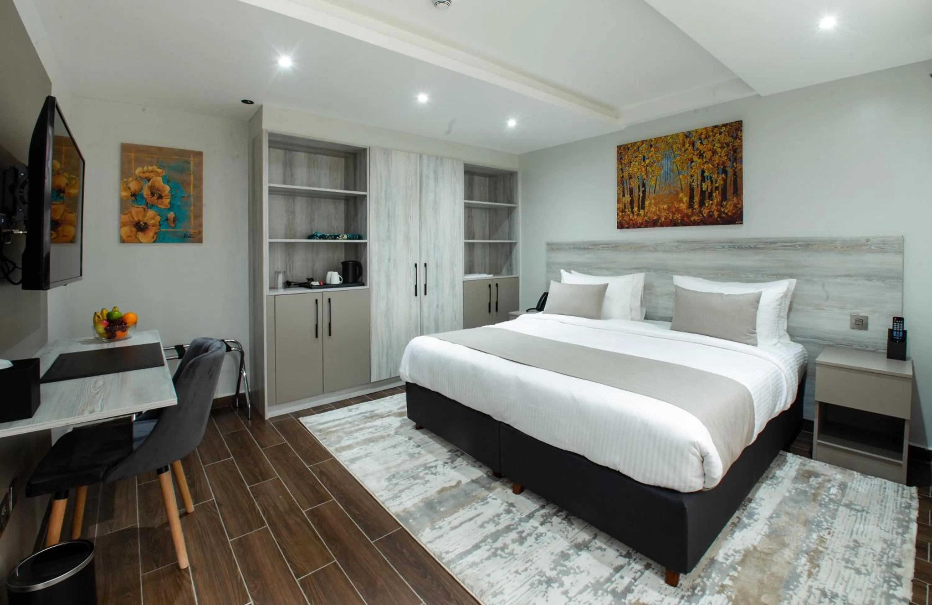 Bed in Hotel Mokka City