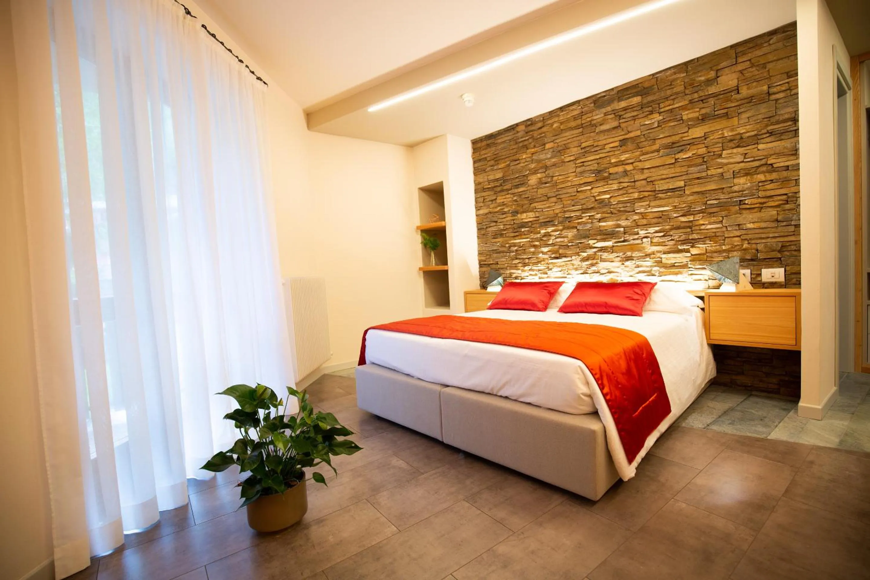 Bed in Meublè La Betulla