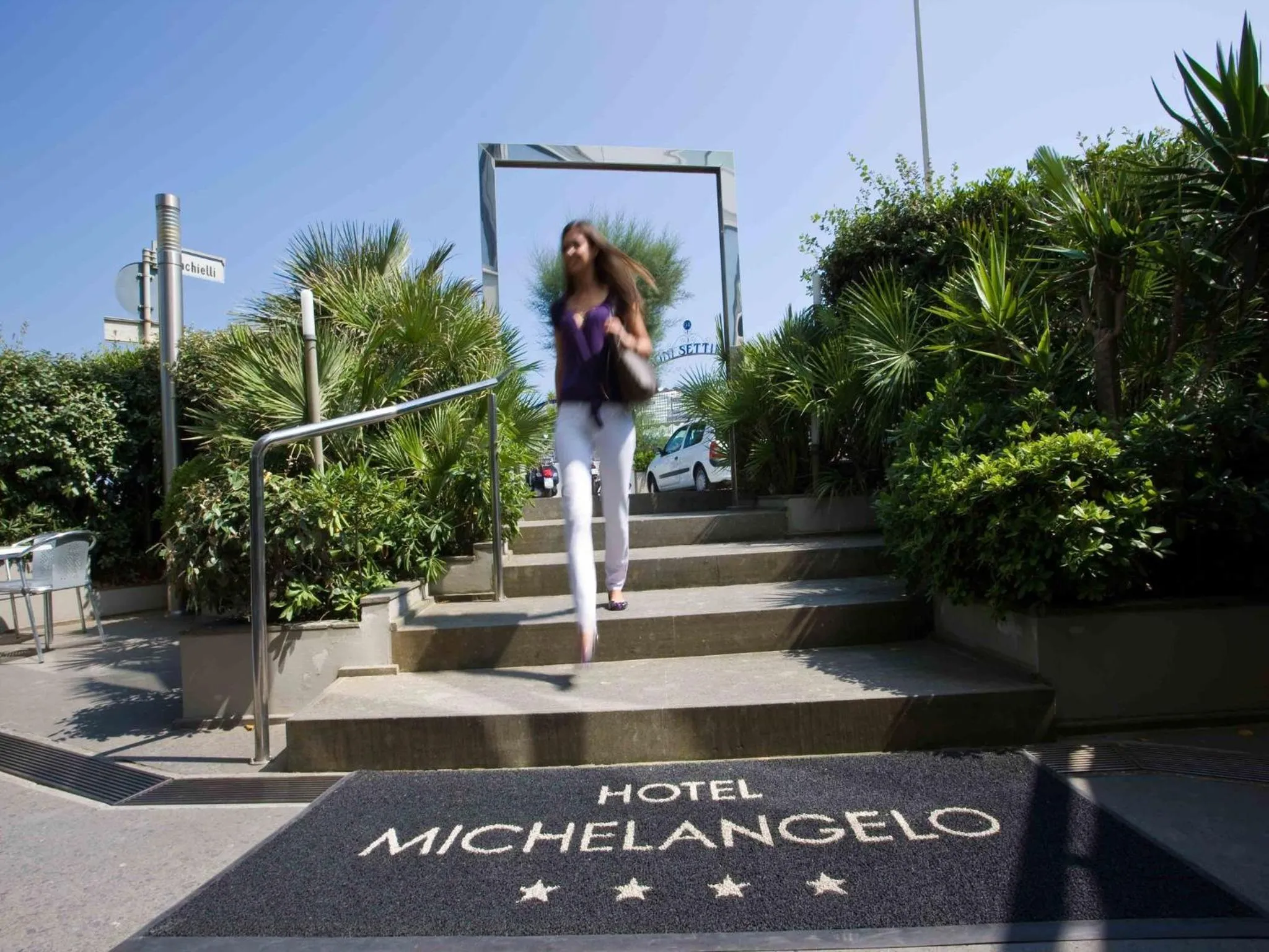 Facade/entrance in Hotel Michelangelo