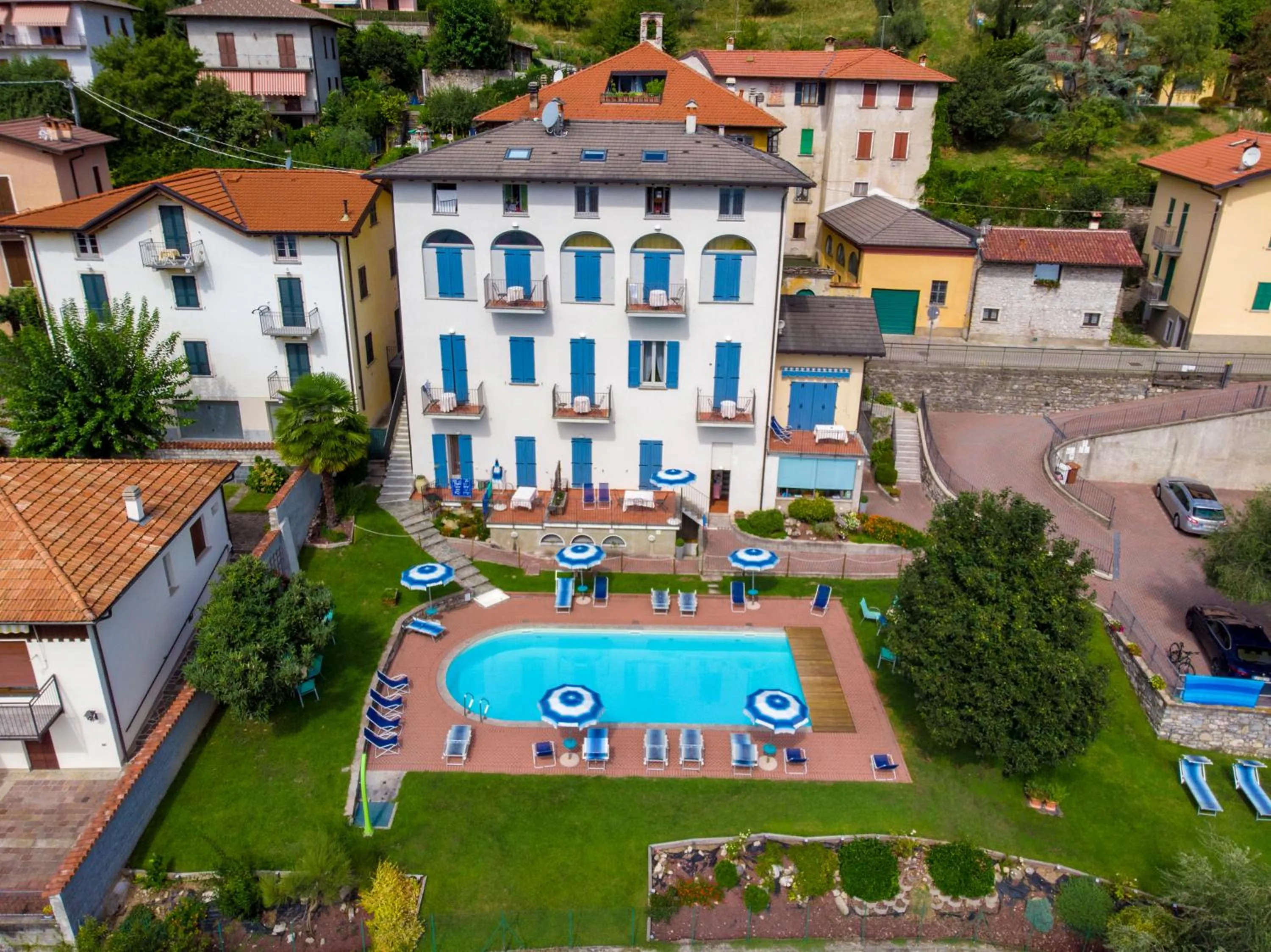 Bird's eye view in Residence Celeste