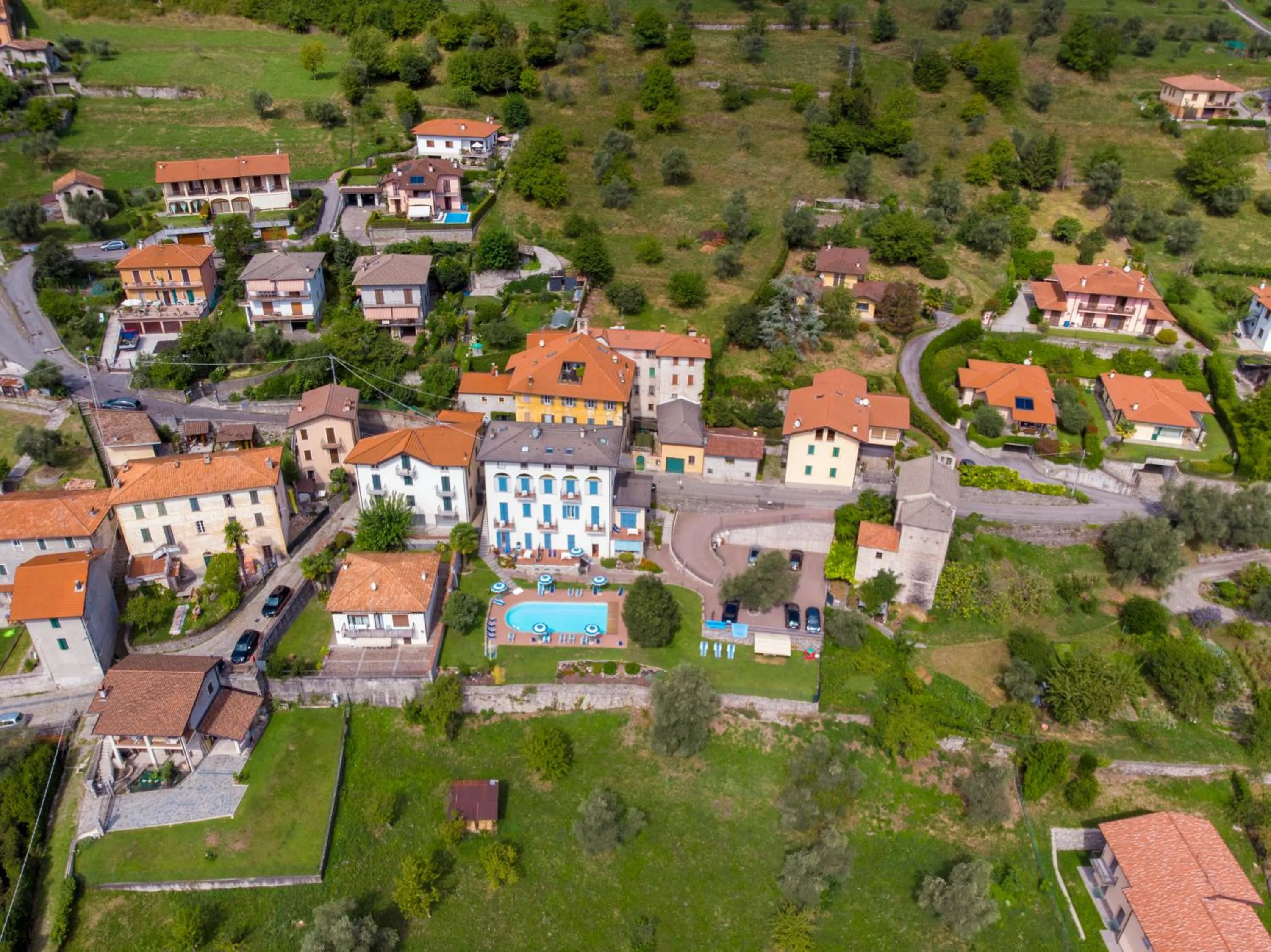 Bird's eye view in Residence Celeste