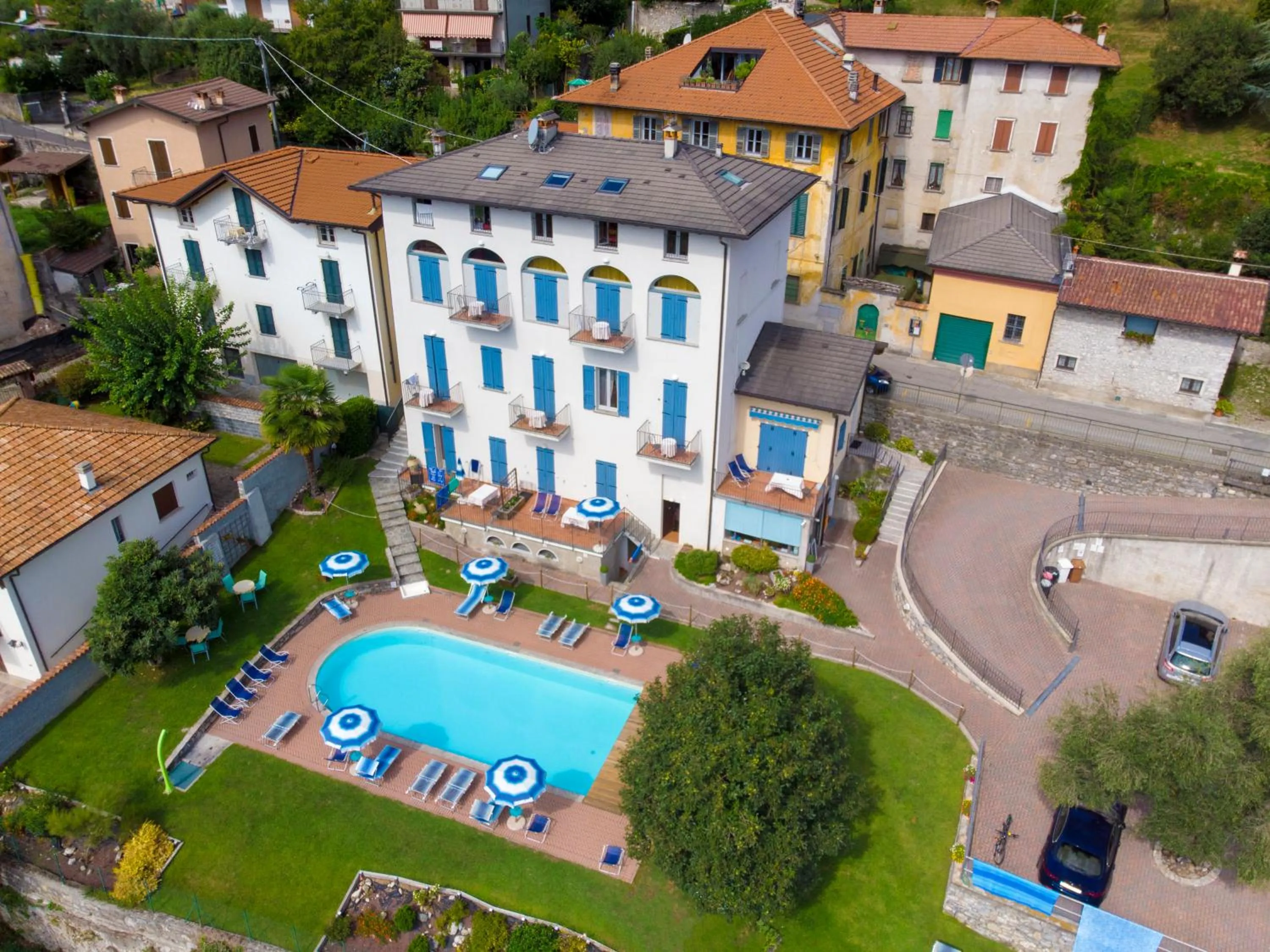 Bird's eye view in Residence Celeste